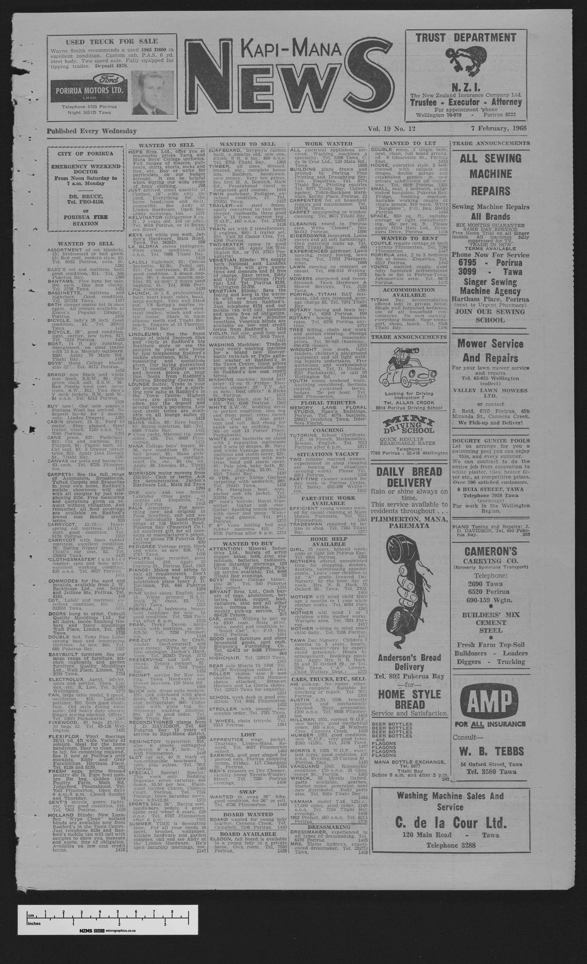 1968-02-07 Kapi-Mana News