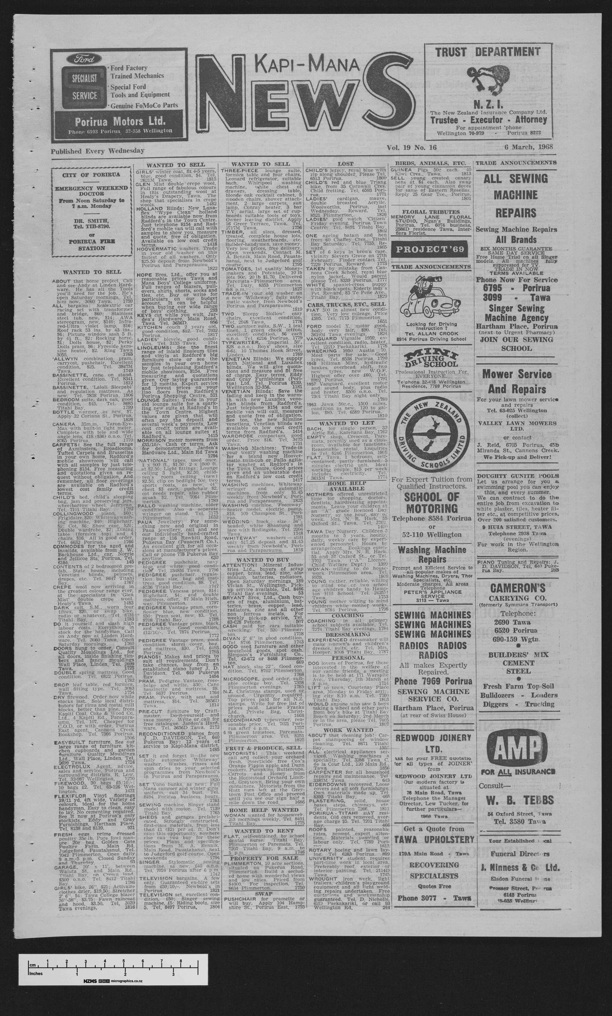1968-03-06 Kapi-Mana News