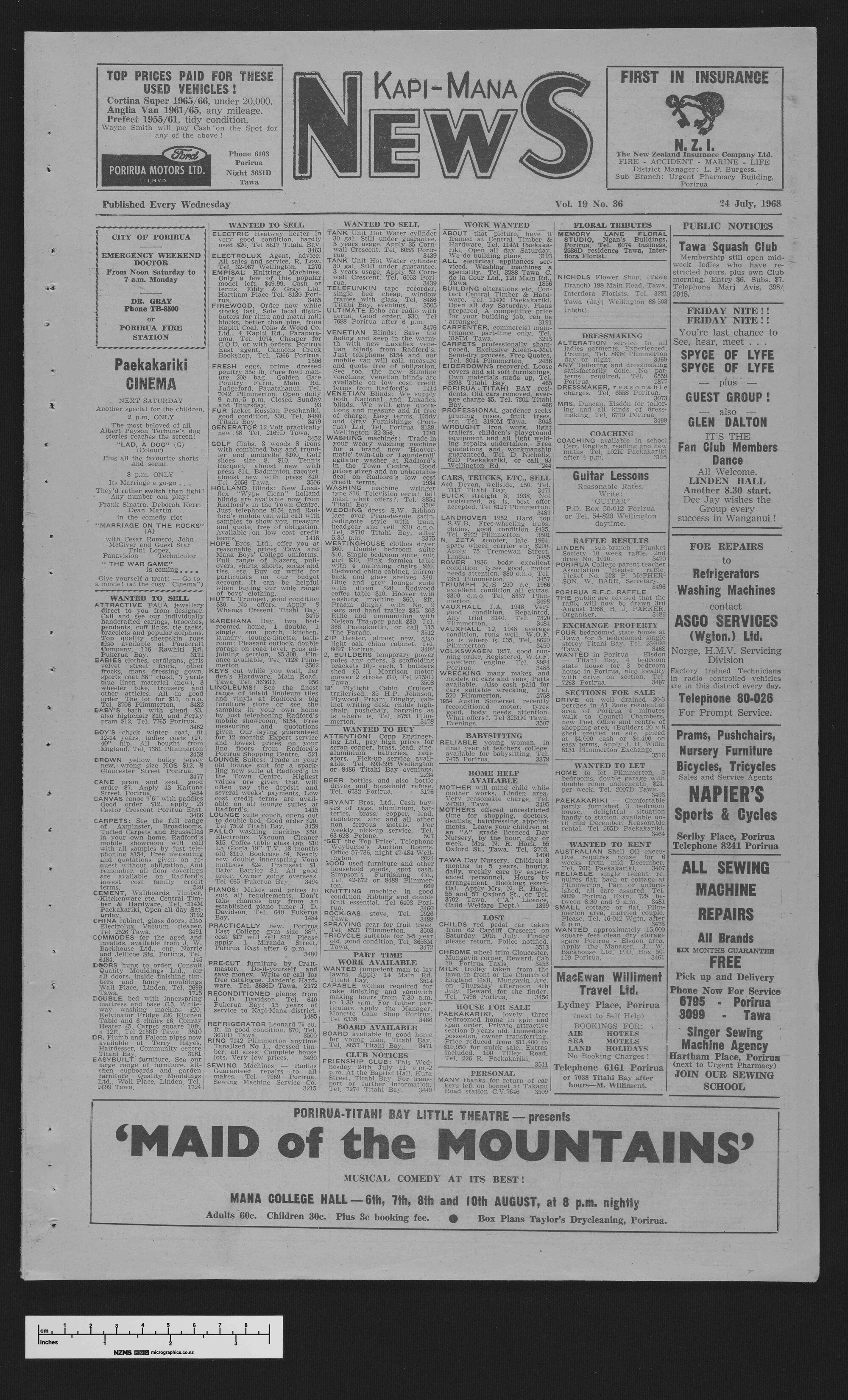 1968-07-24 Kapi-Mana News