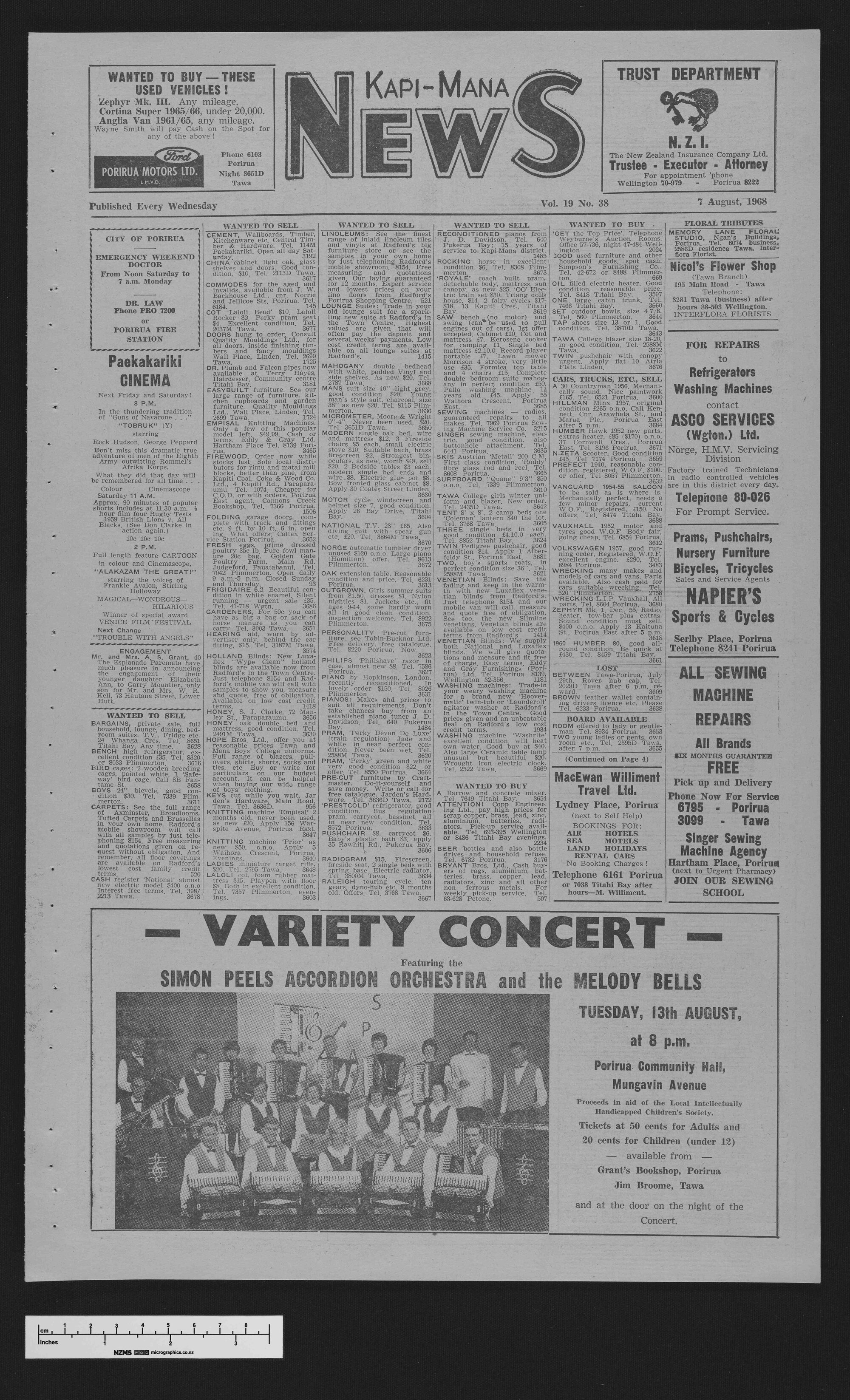 1968-08-07 Kapi-Mana News