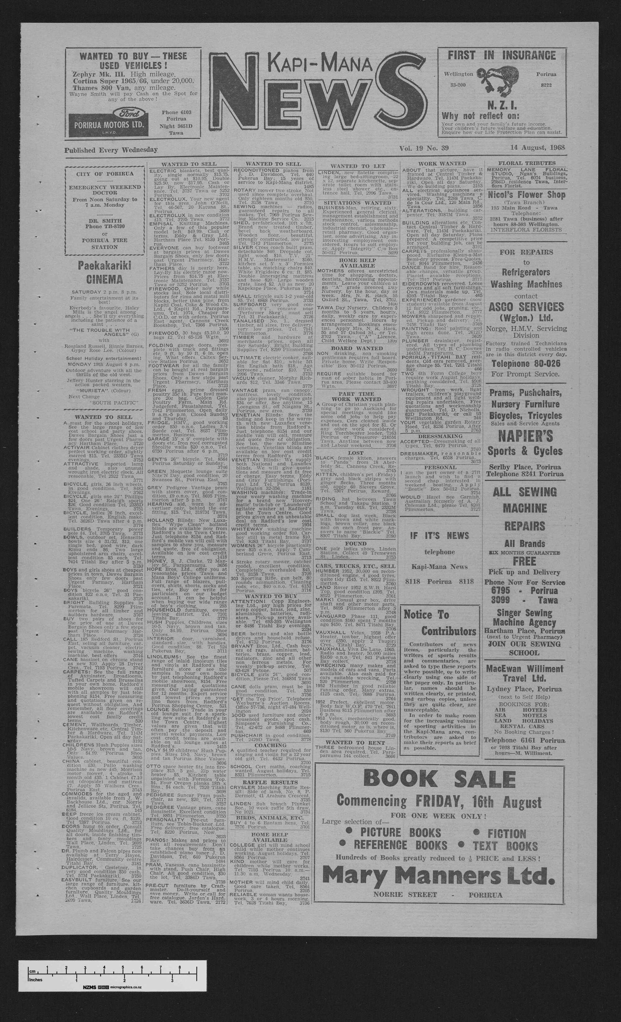 1968-08-14 Kapi-Mana News