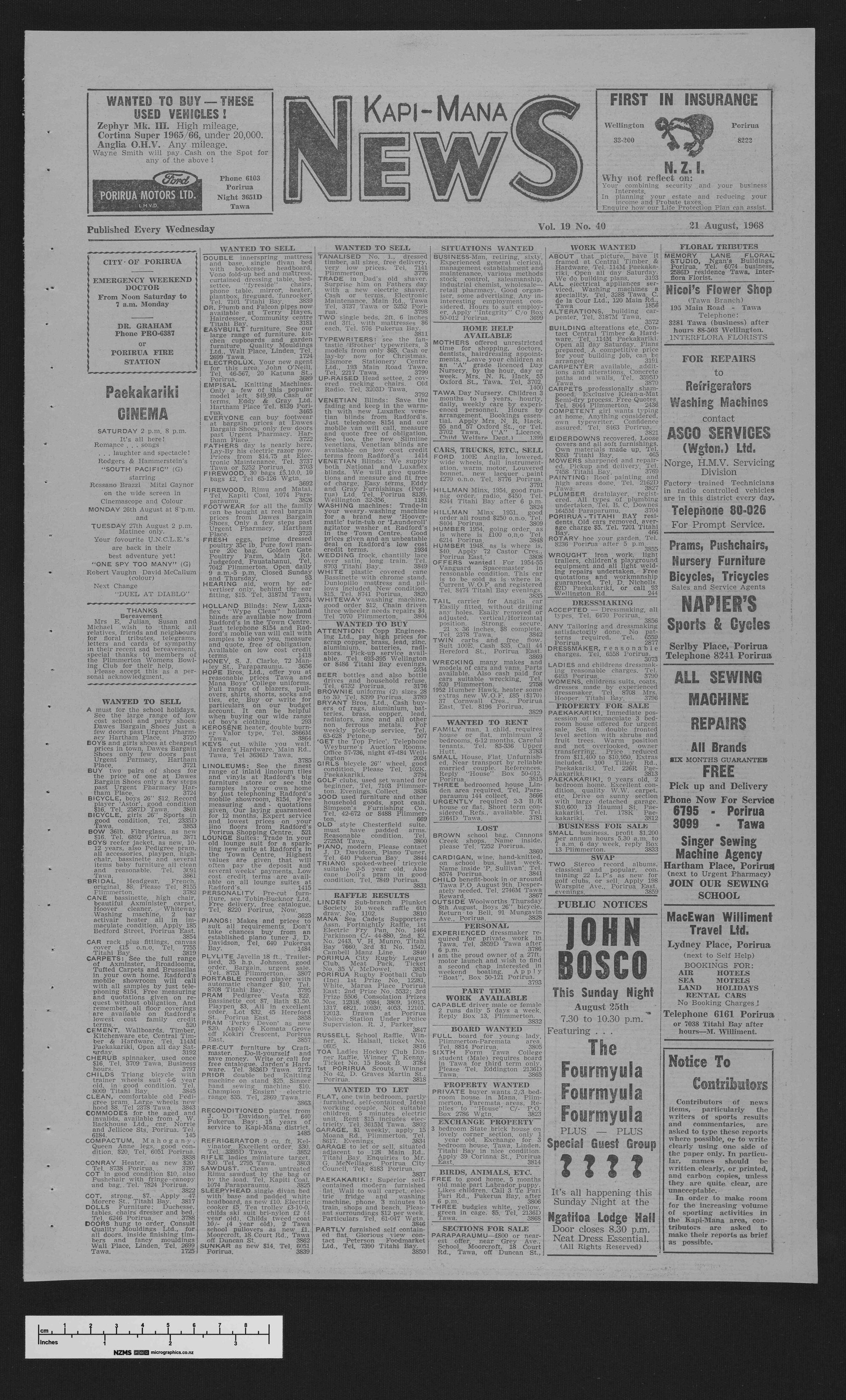 1968-08-21 Kapi-Mana News
