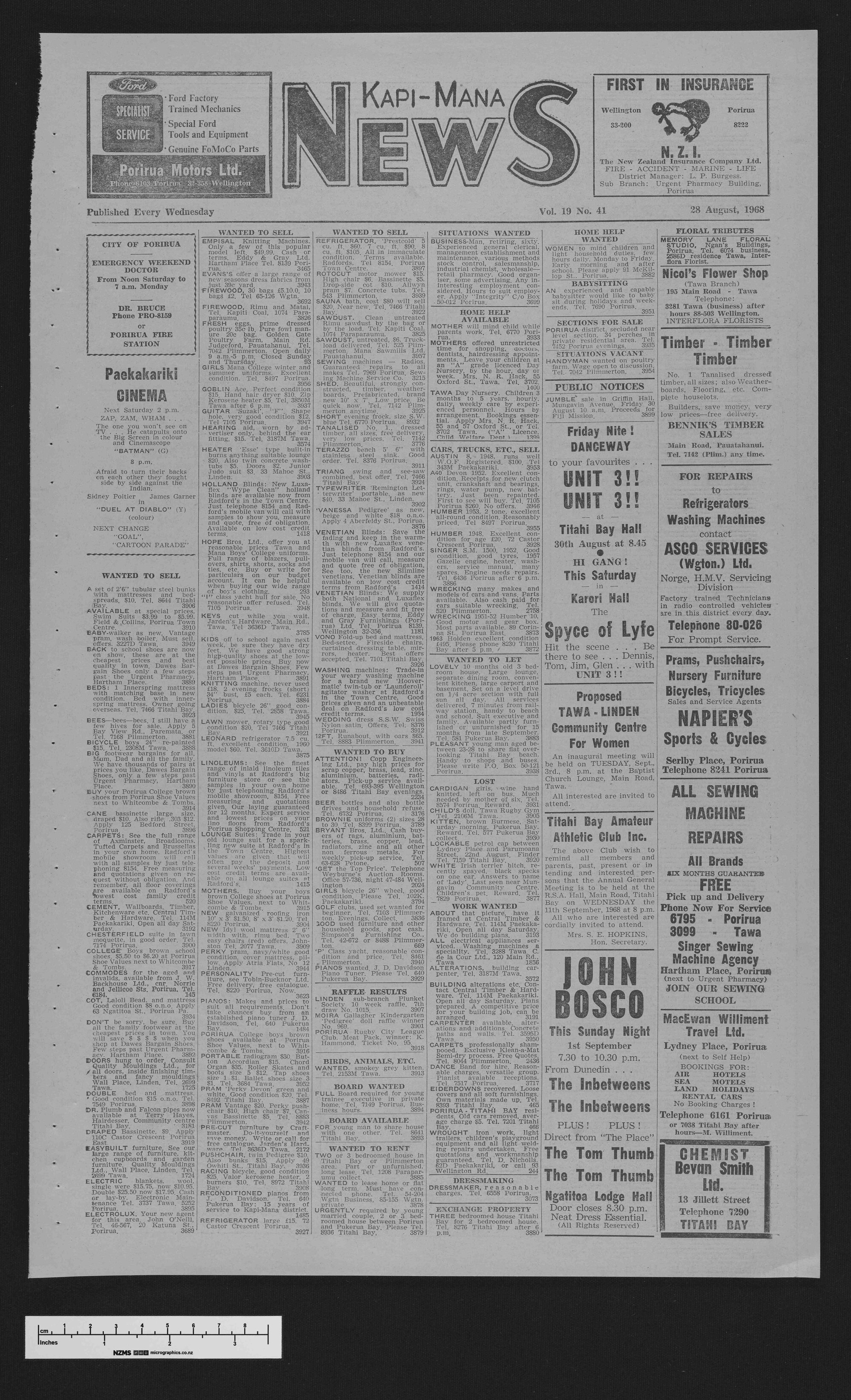 1968-08-28 Kapi-Mana News