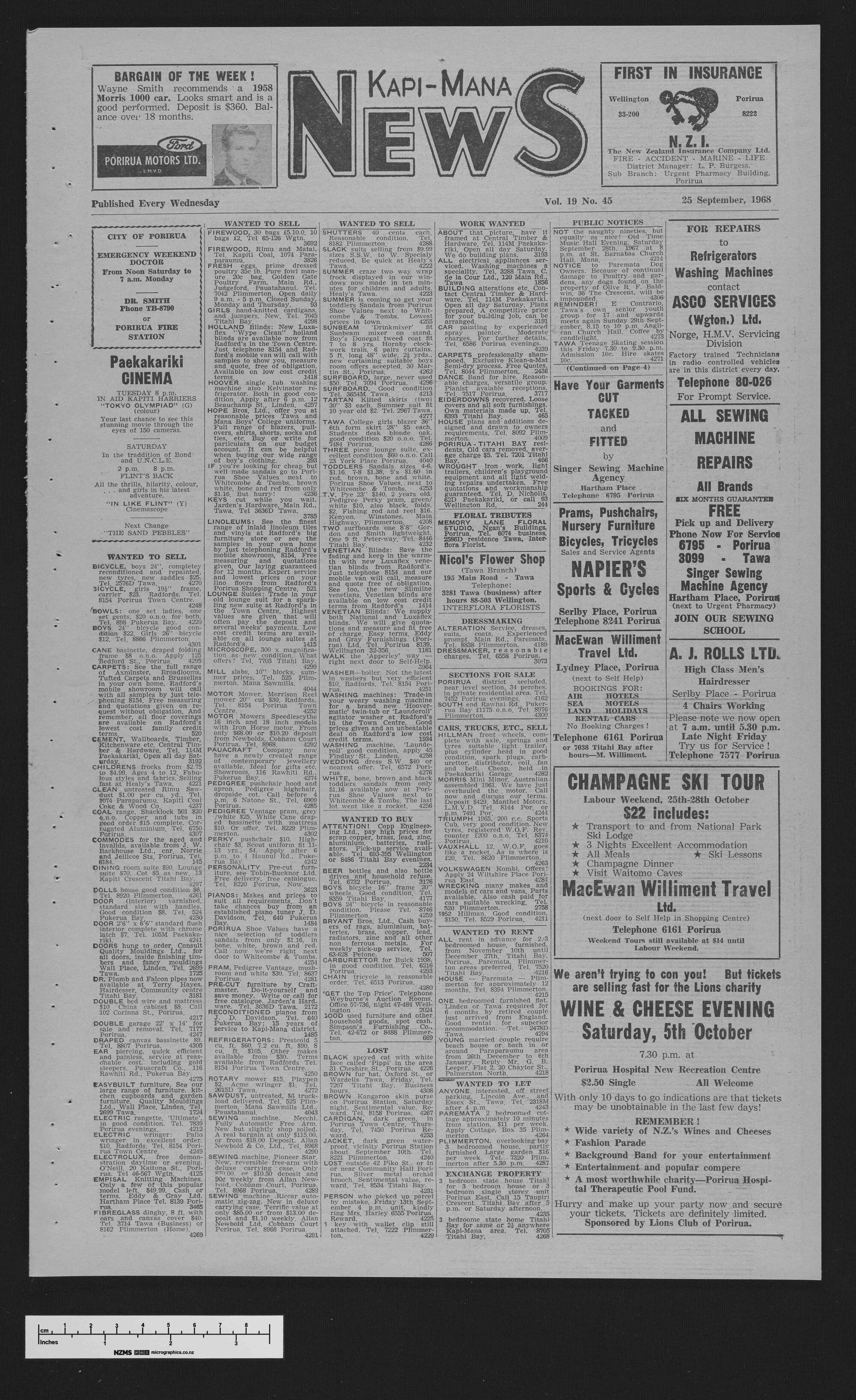 1968-09-25 Kapi-Mana News