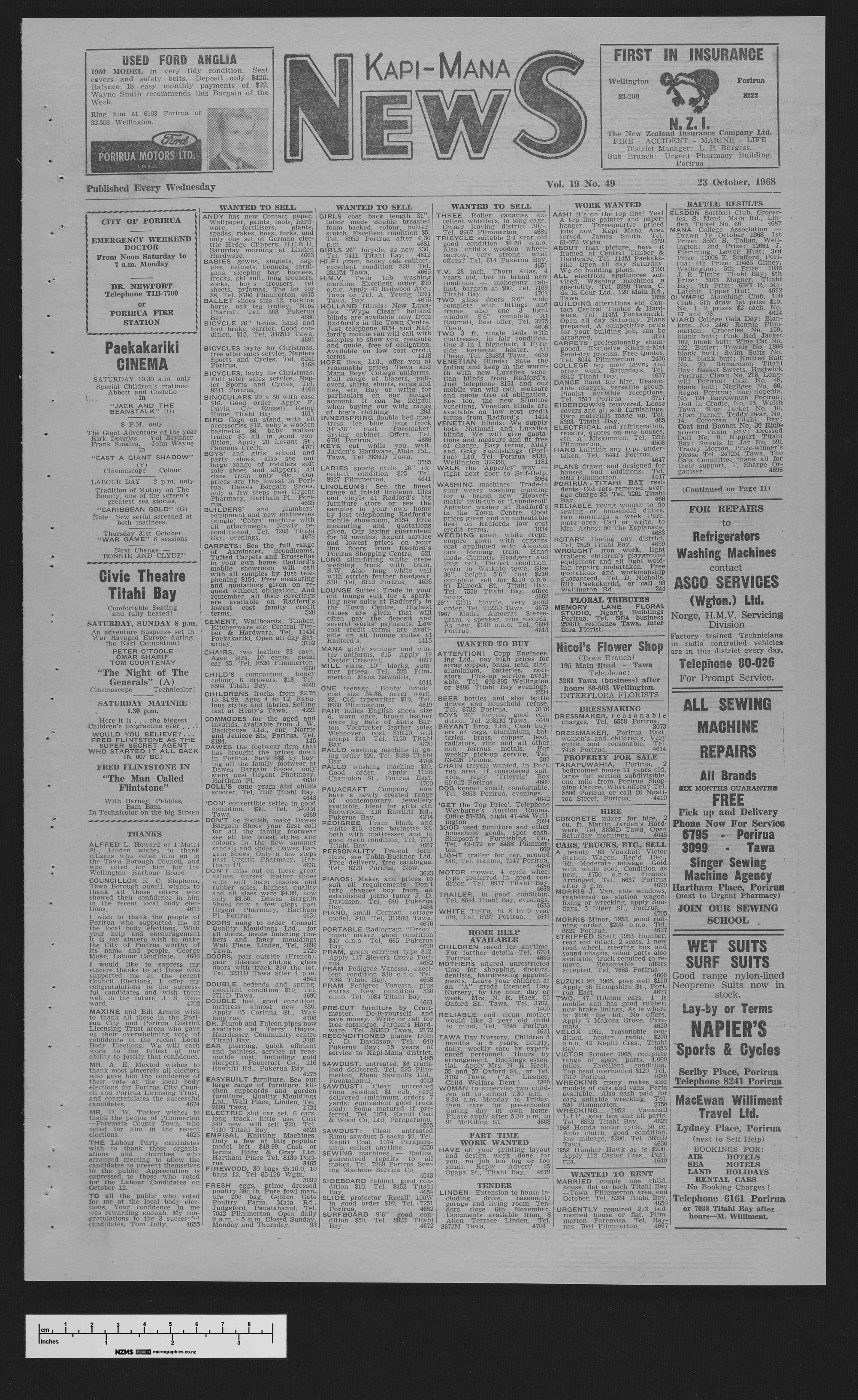1968-10-23 Kapi-Mana News