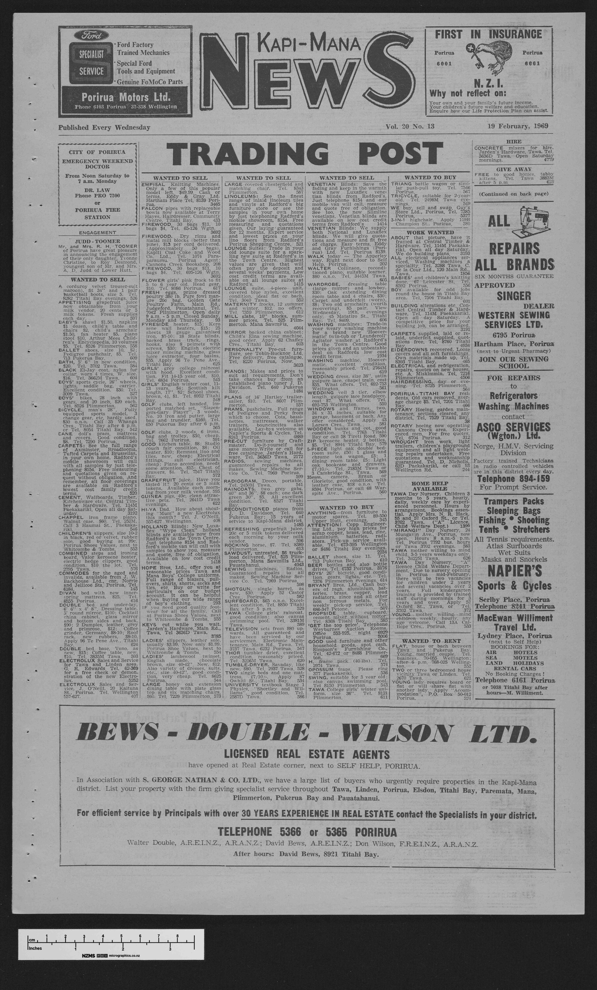 1969-02-19 Kapi-Mana News