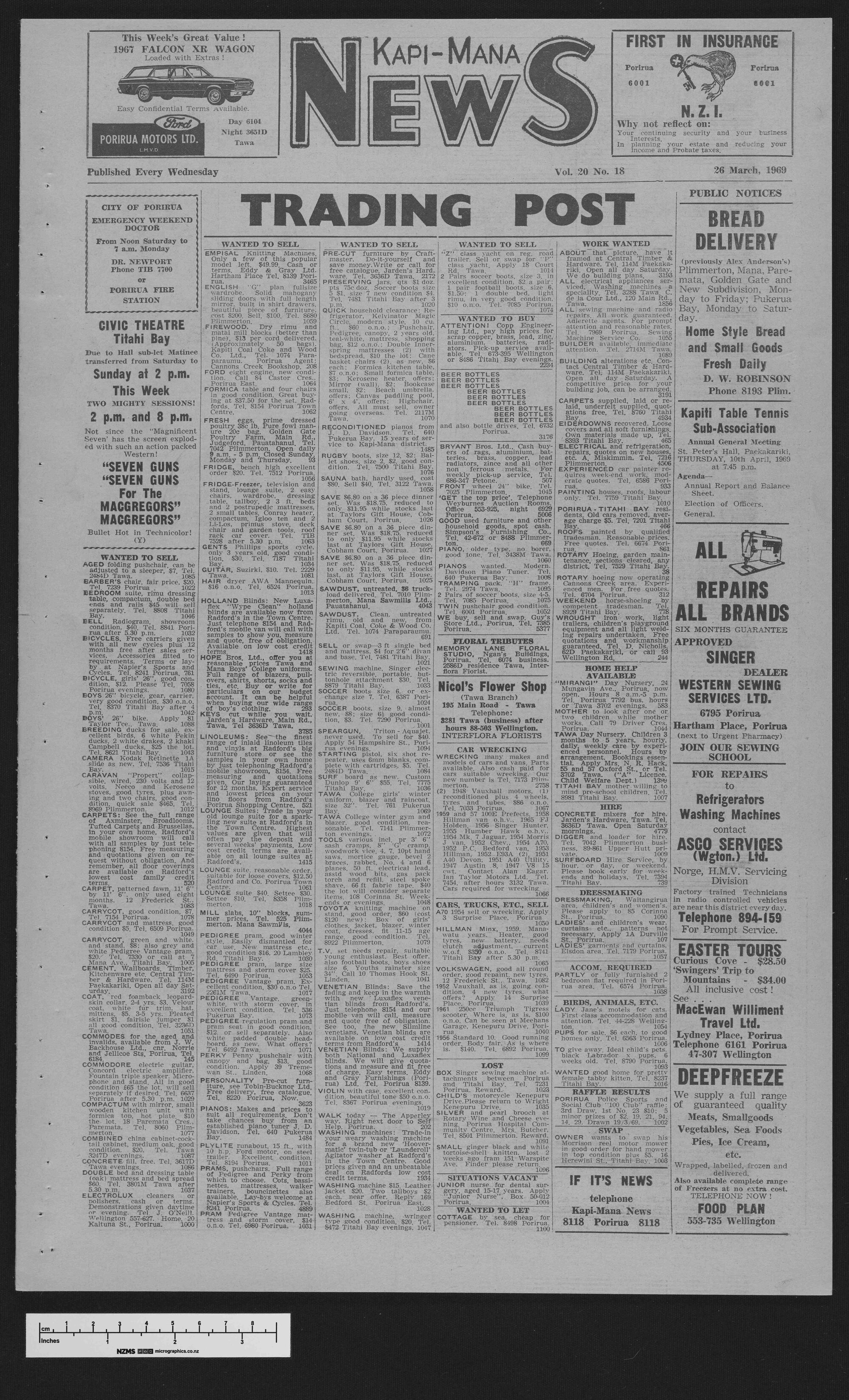 1969-03-26 Kapi-Mana News