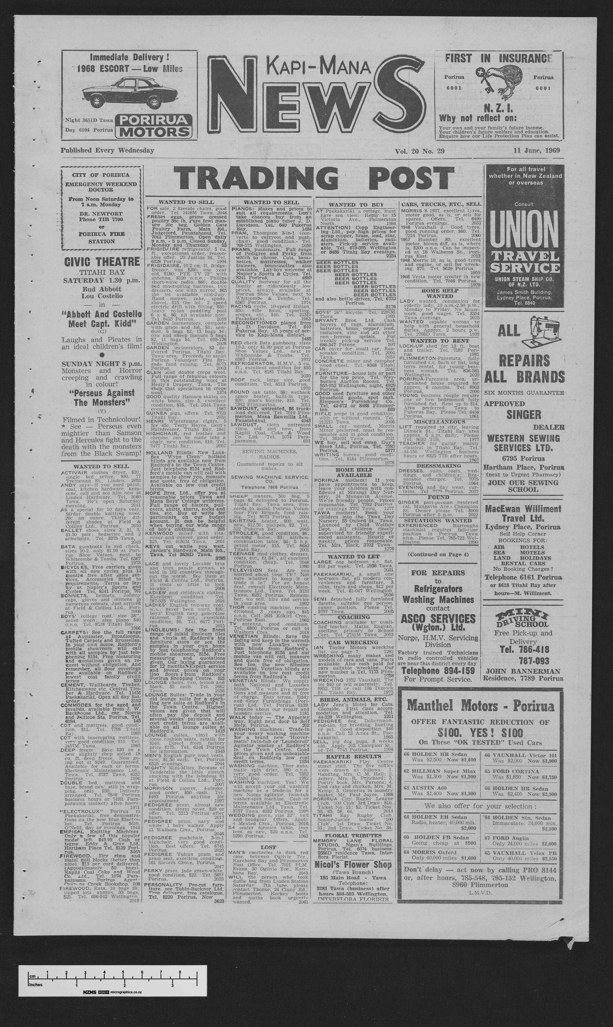 1969-06-11 Kapi-Mana News