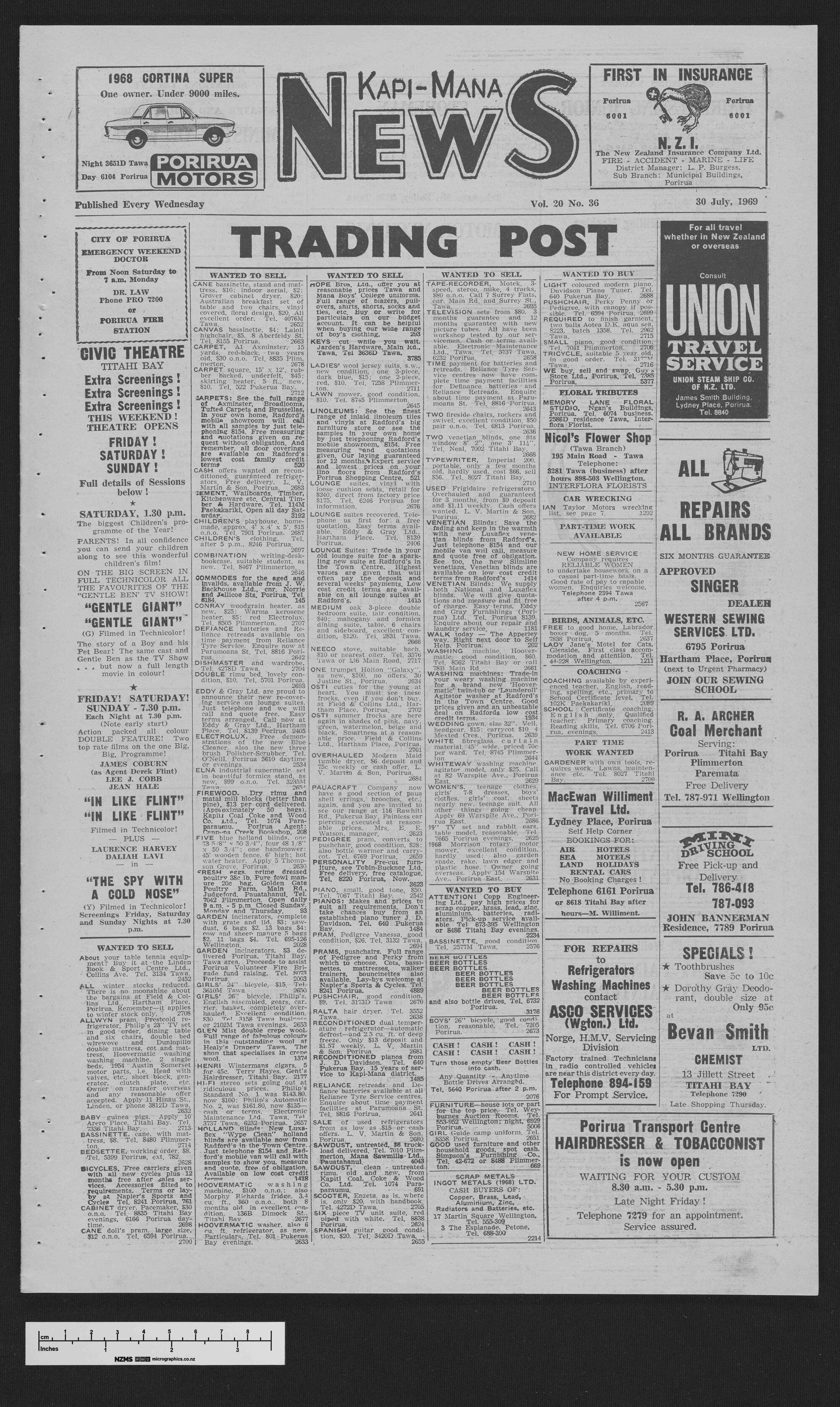 1969-07-30 Kapi-Mana News