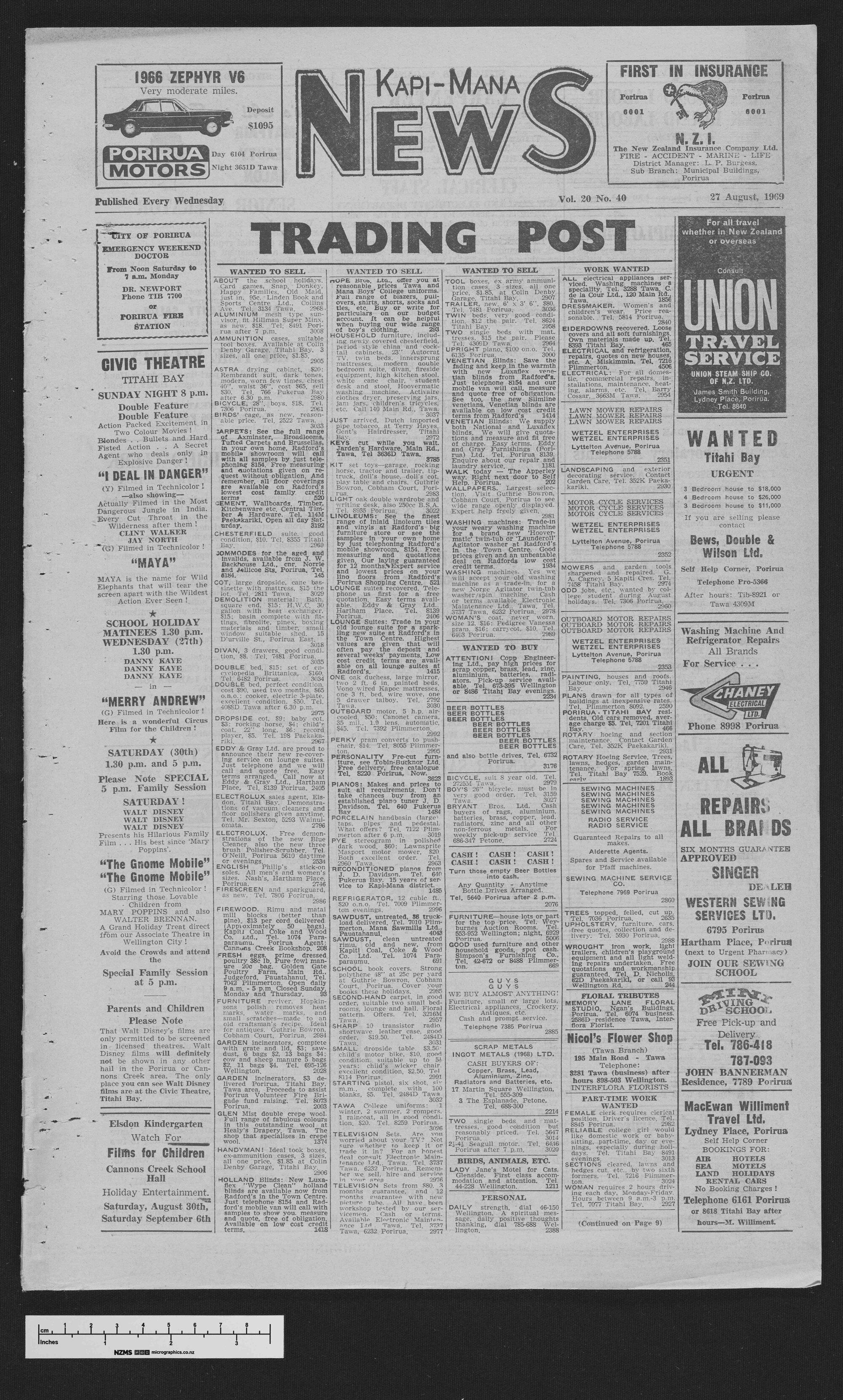 1969-08-27 Kapi-Mana News