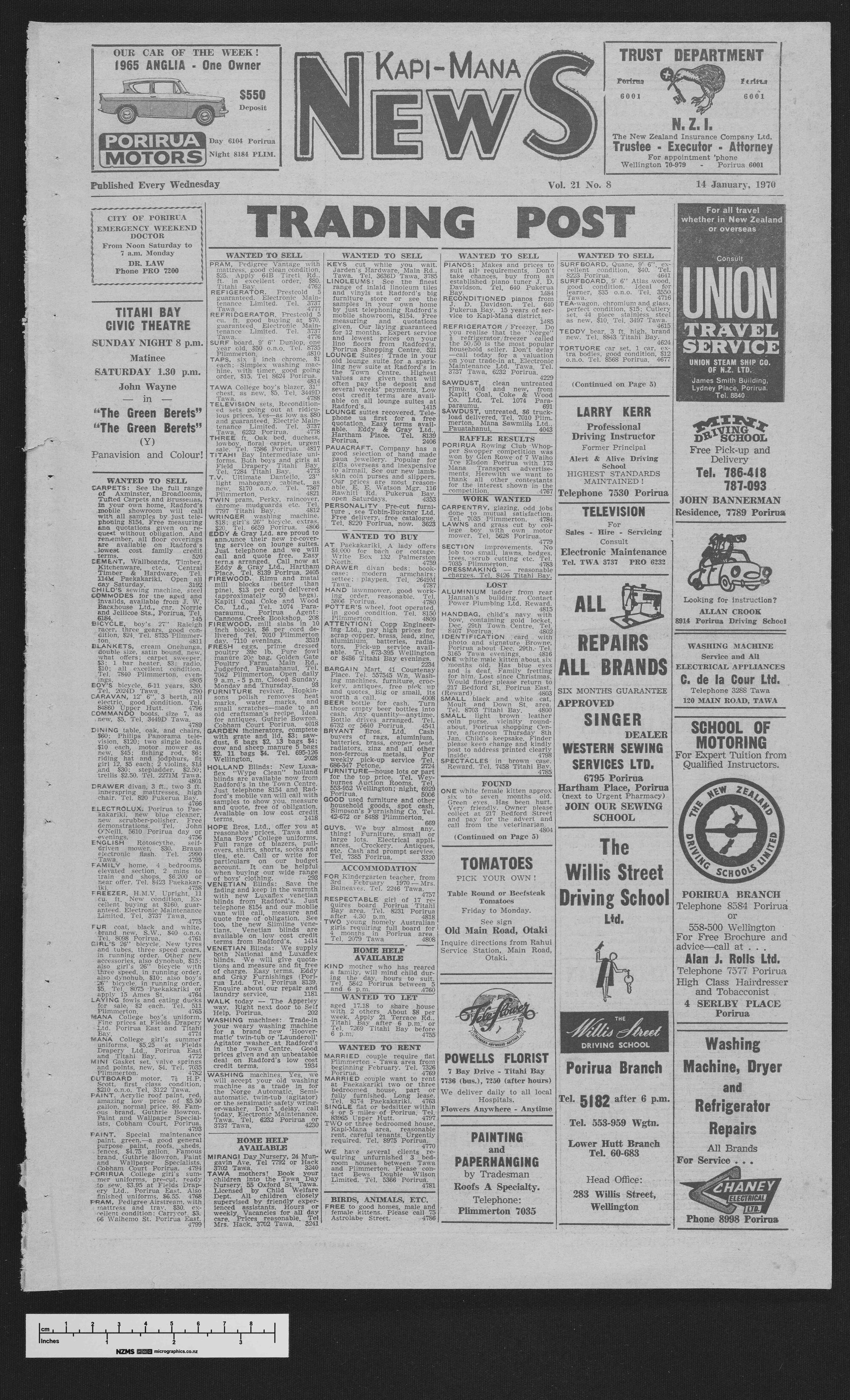 1970-01-14 Kapi-Mana News