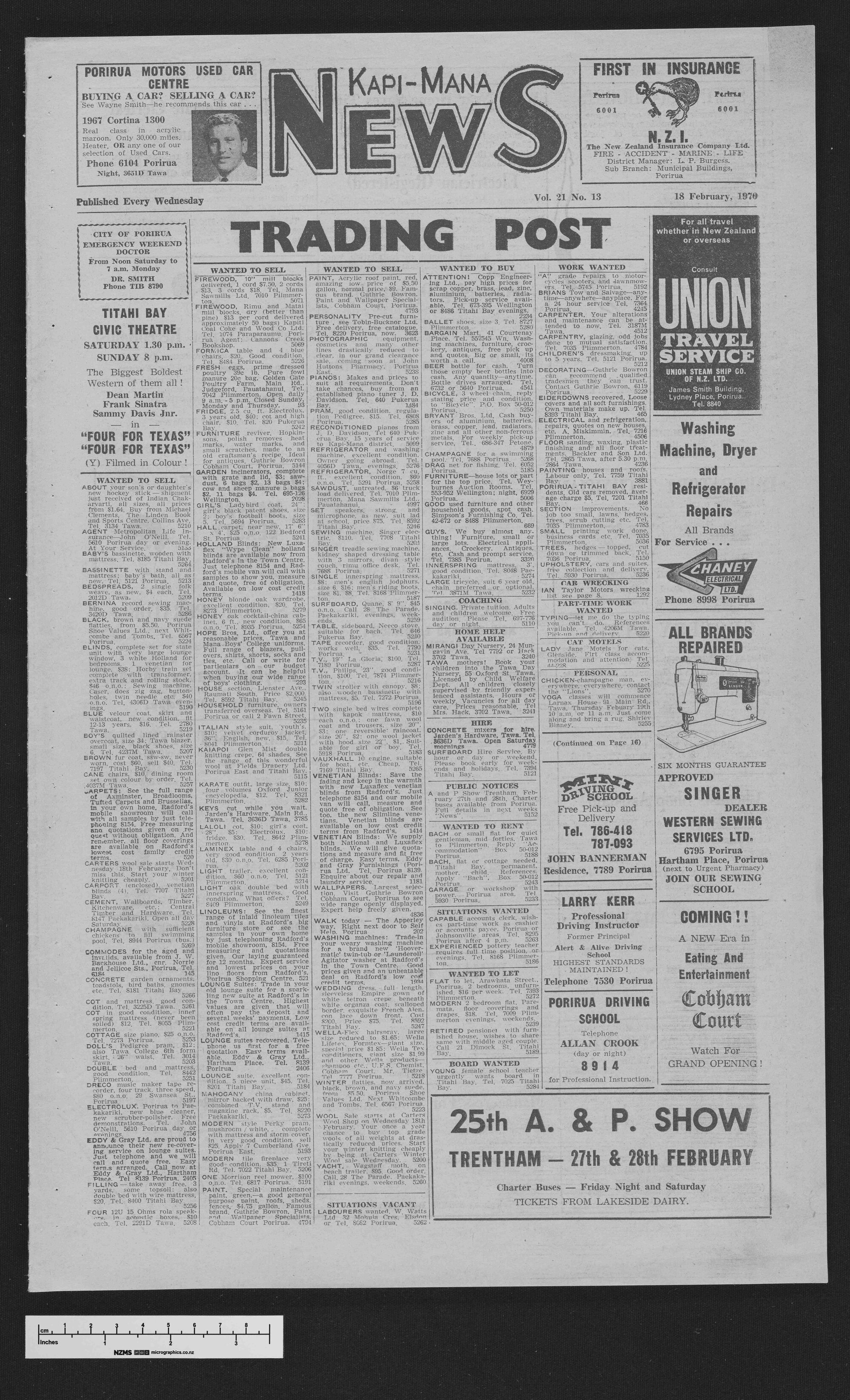 1970-02-18 Kapi-Mana News