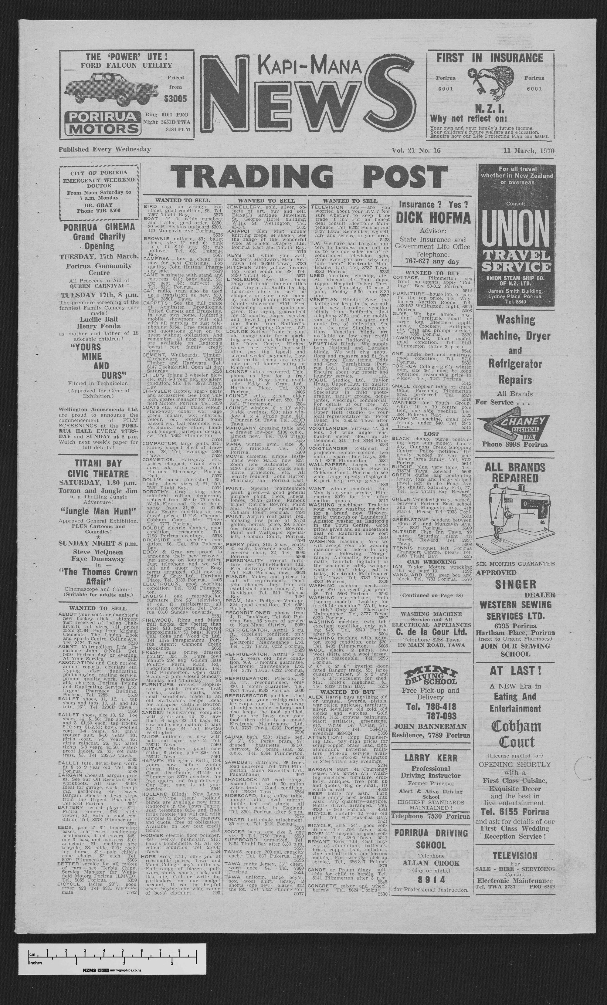 1970-03-11 Kapi-Mana News