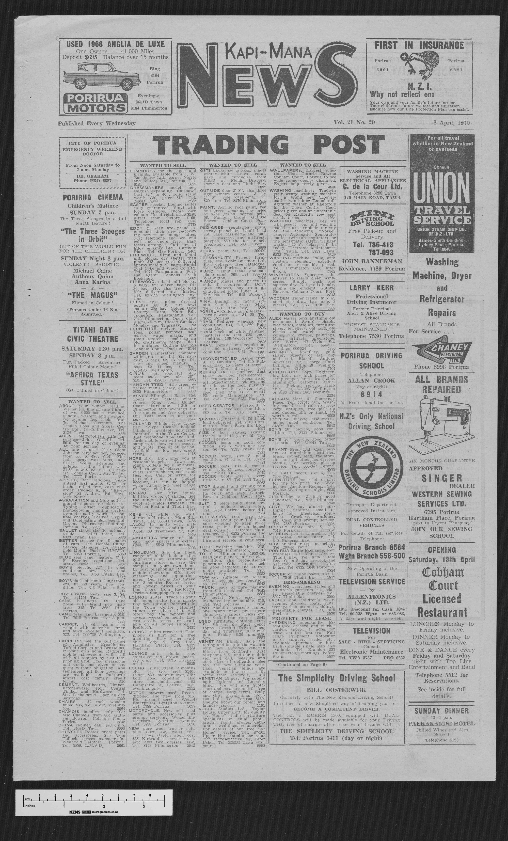 1970-04-08 Kapi-Mana News