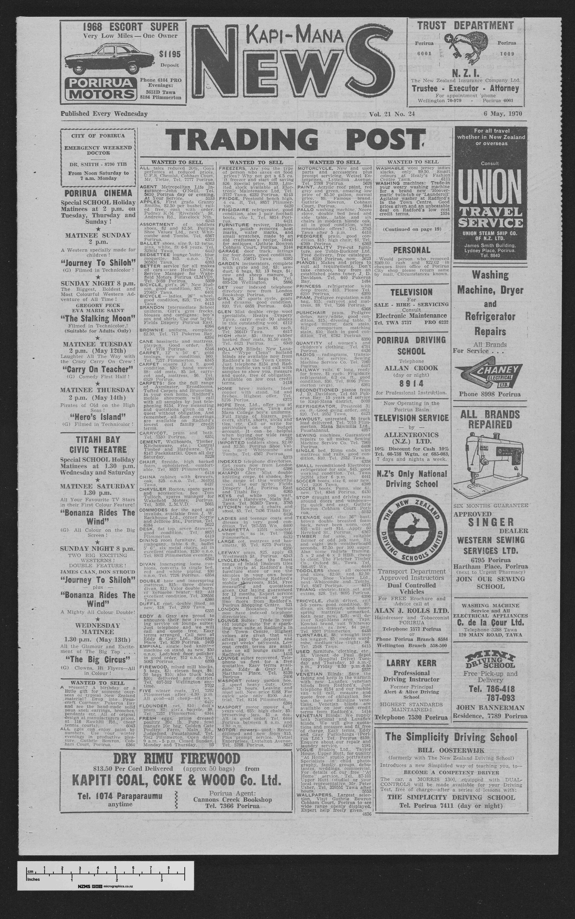 1970-05-06 Kapi-Mana News
