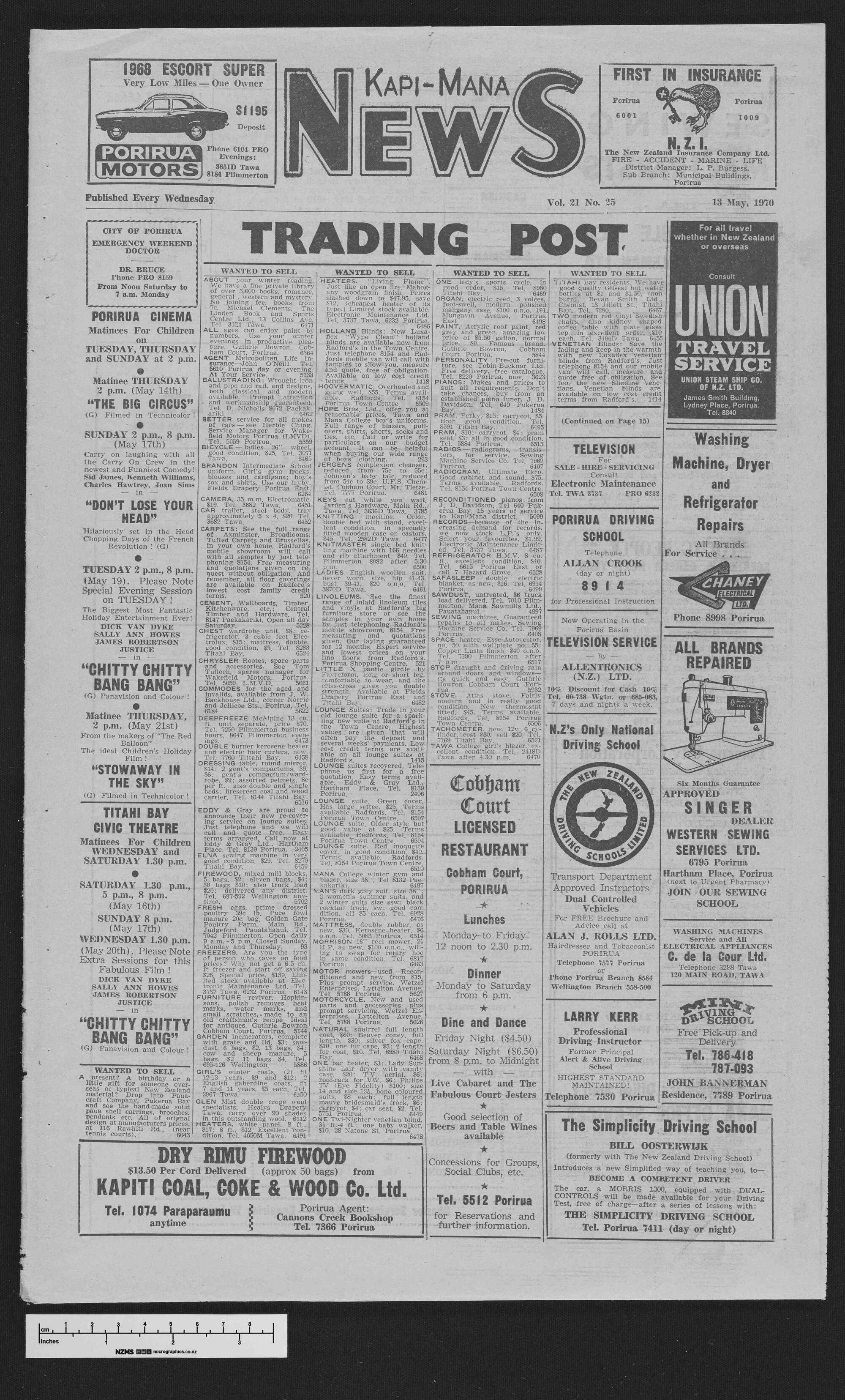 1970-05-13 Kapi-Mana News