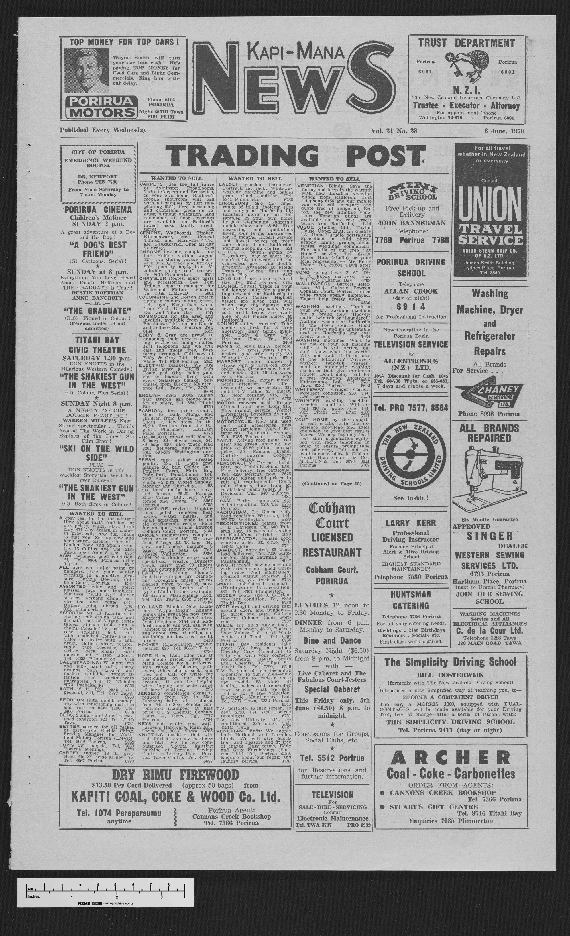 1970-06-03 Kapi-Mana News