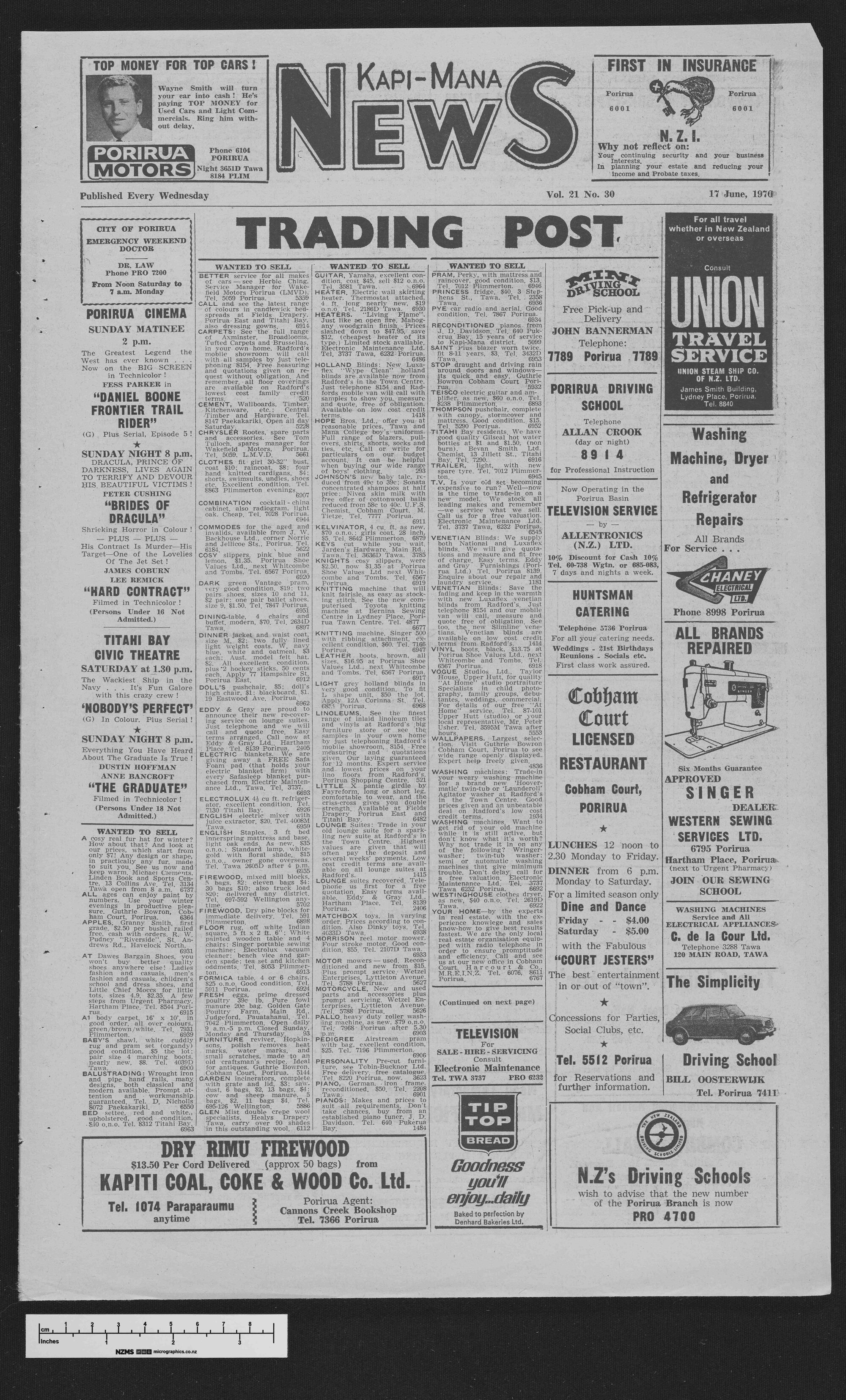 1970-06-17 Kapi-Mana News