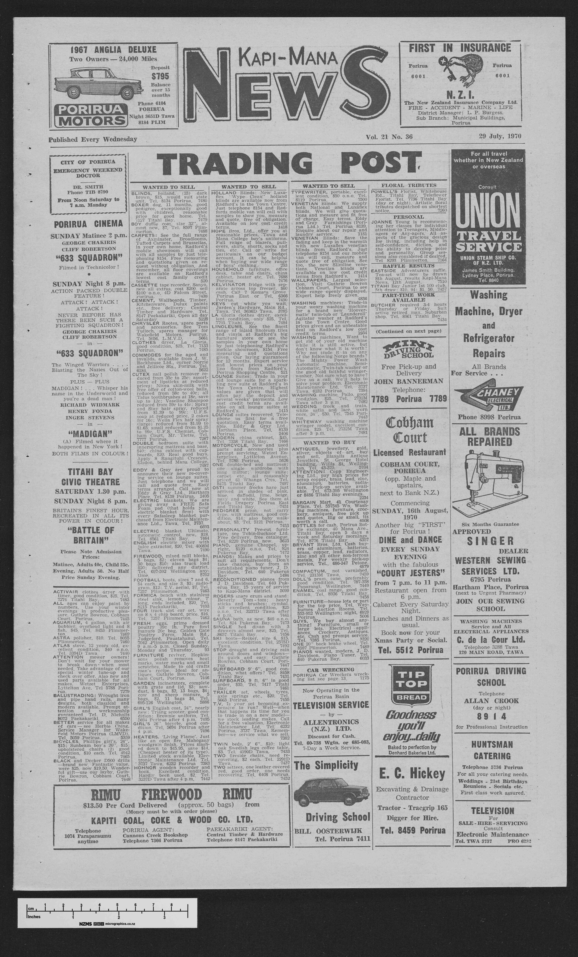 1970-07-29 Kapi-Mana News
