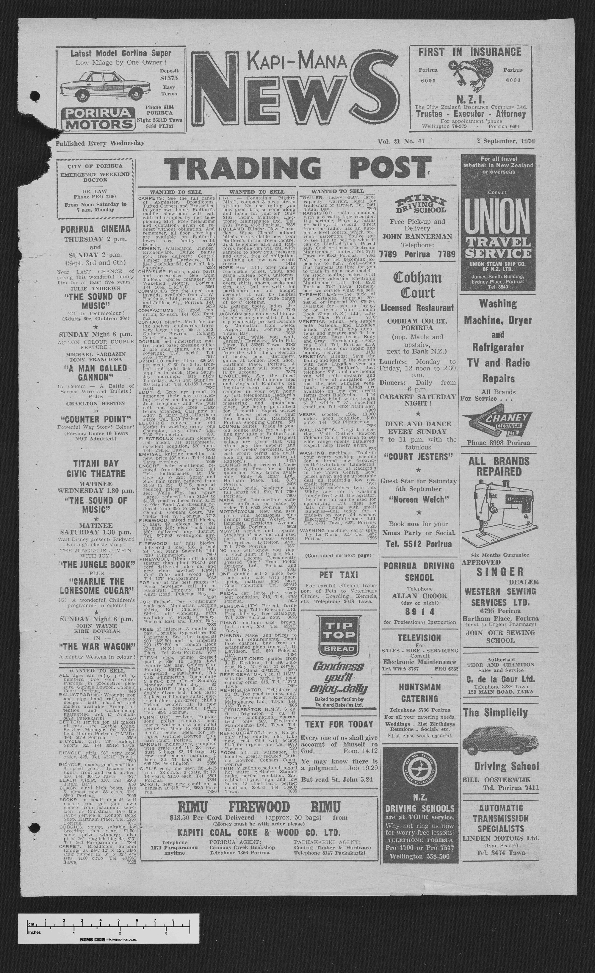 1970-09-02 Kapi-Mana News