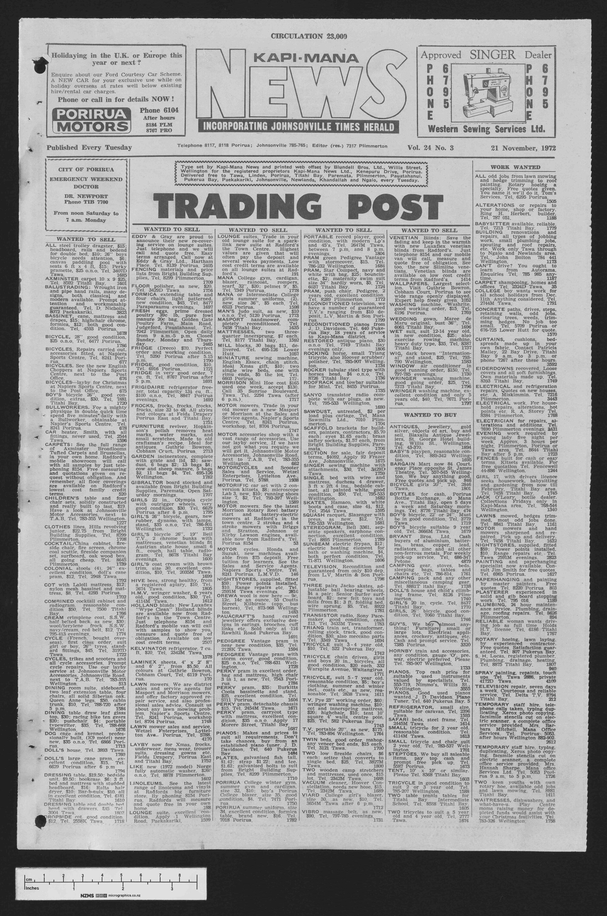 1972-11-21 Kapi-Mana News