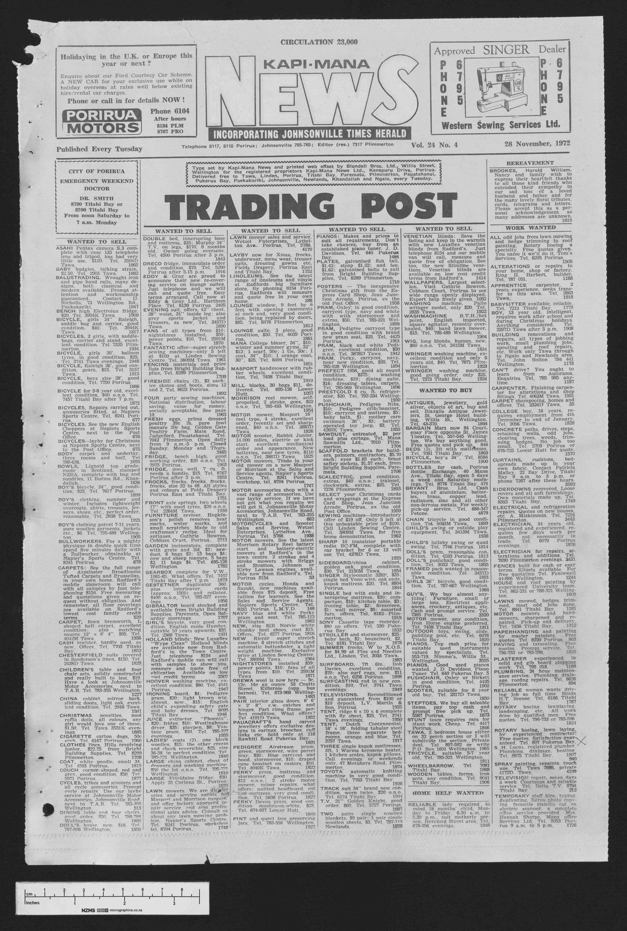 1972-11-28 Kapi-Mana News