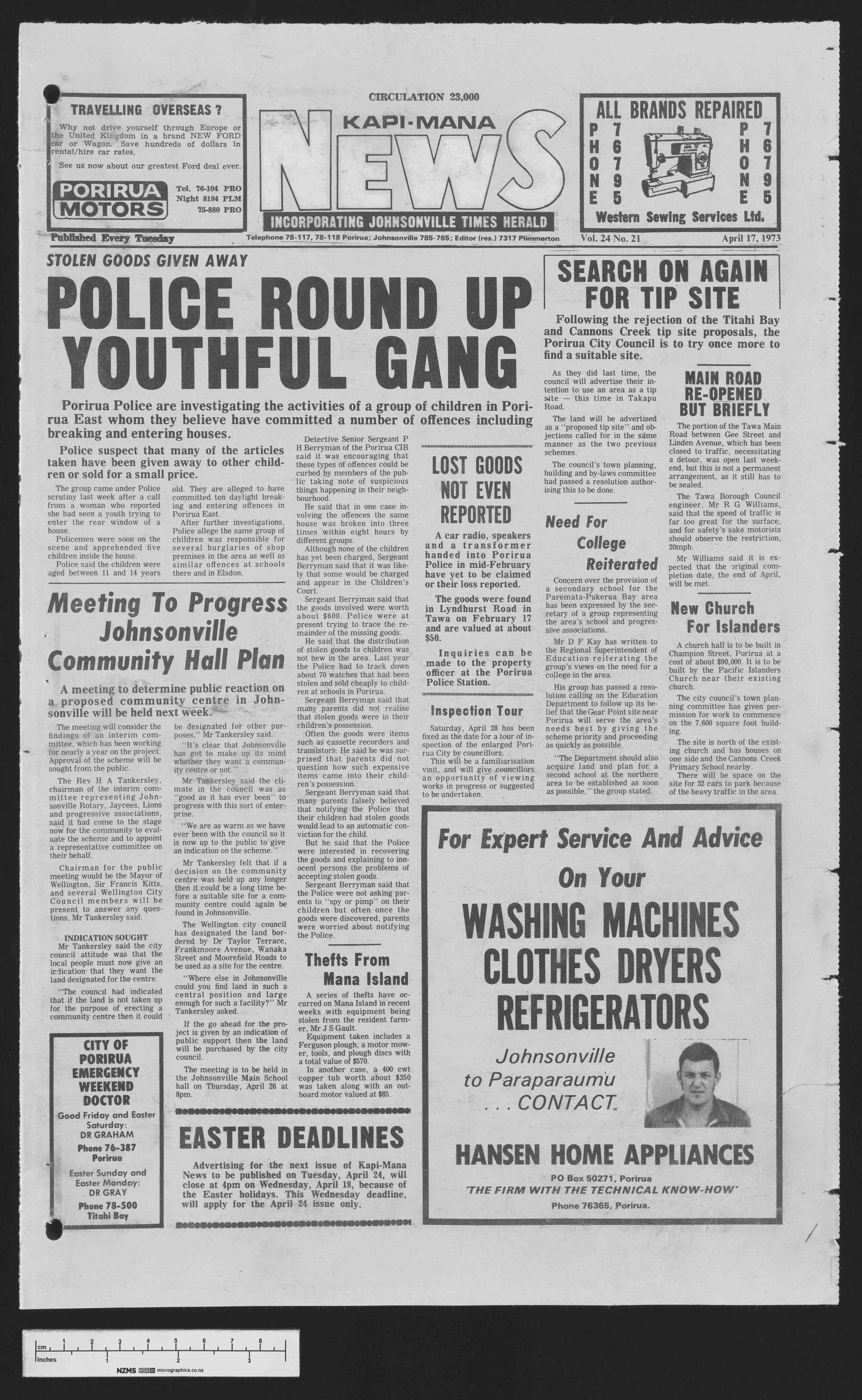 1973-04-17 Kapi-Mana News