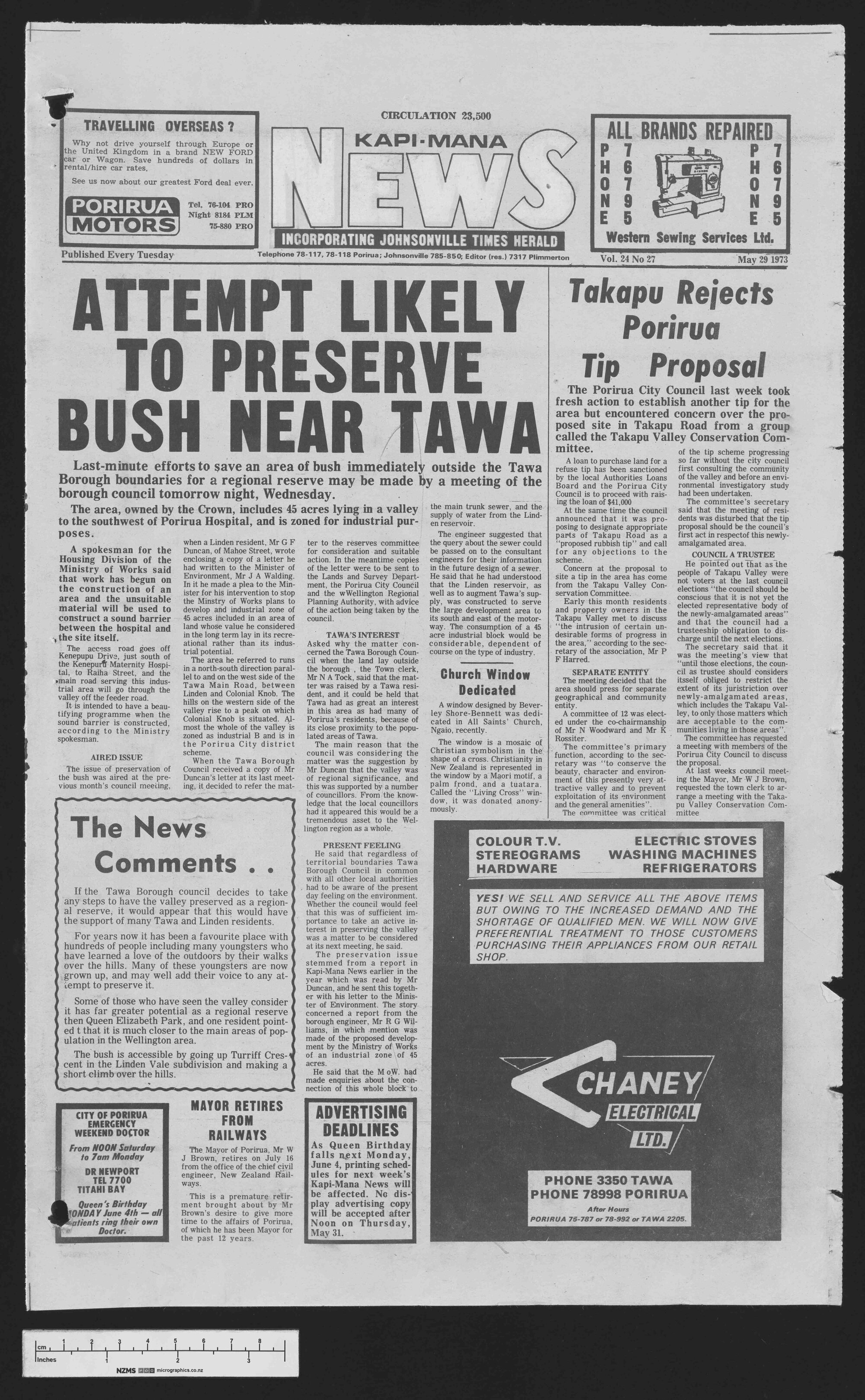1973-05-29 Kapi-Mana News