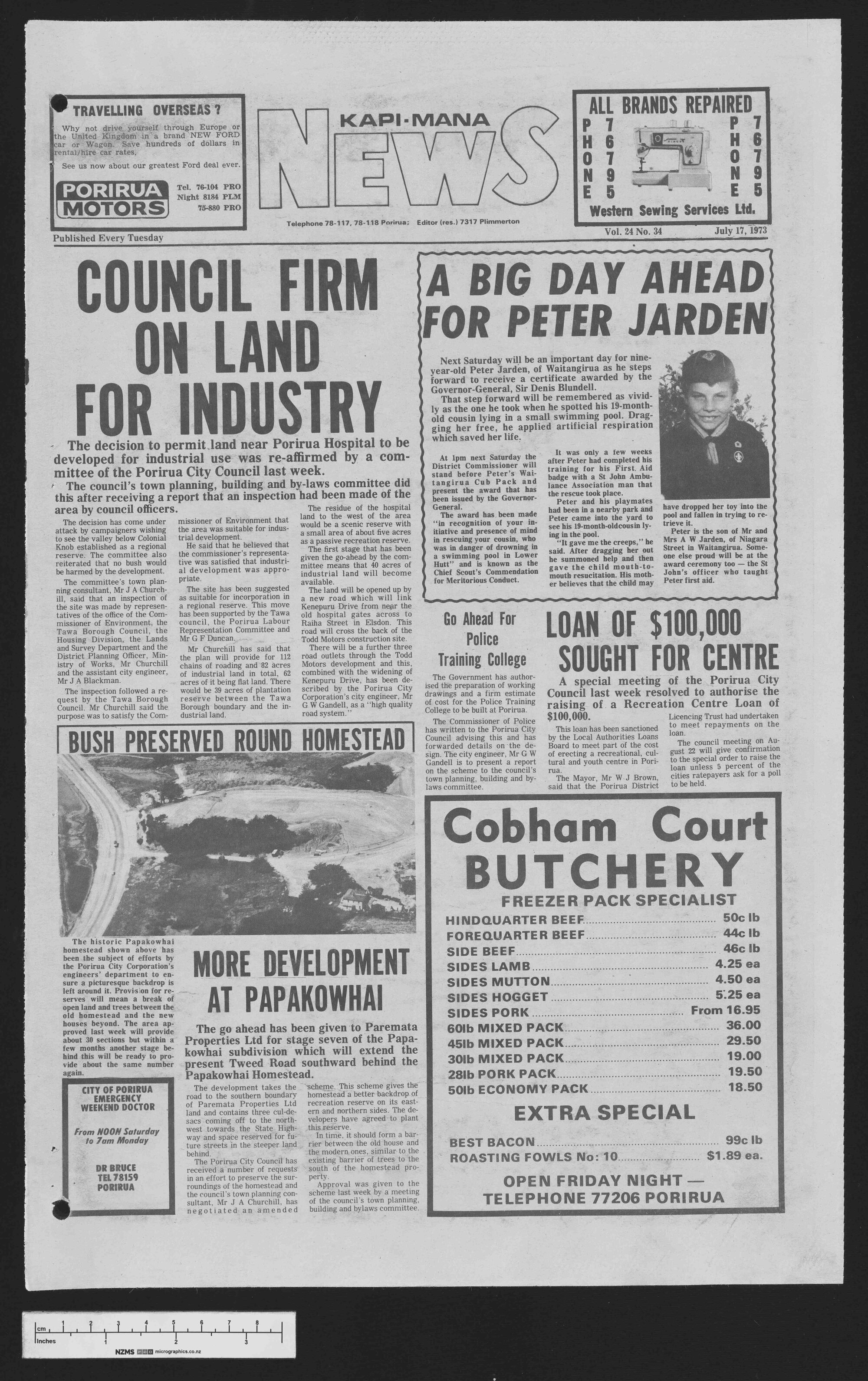 1973-07-17 Kapi-Mana News