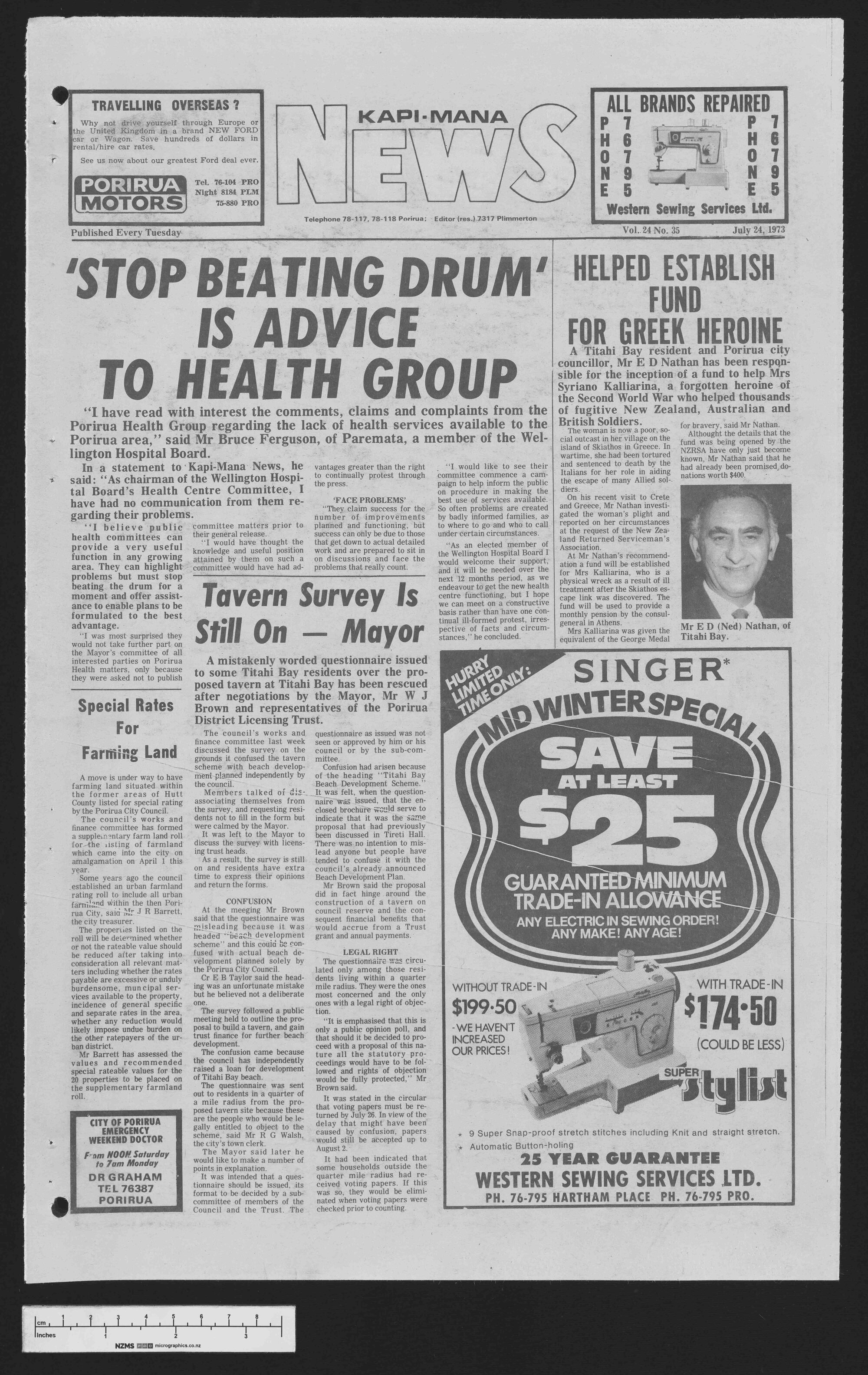 1973-07-24 Kapi-Mana News