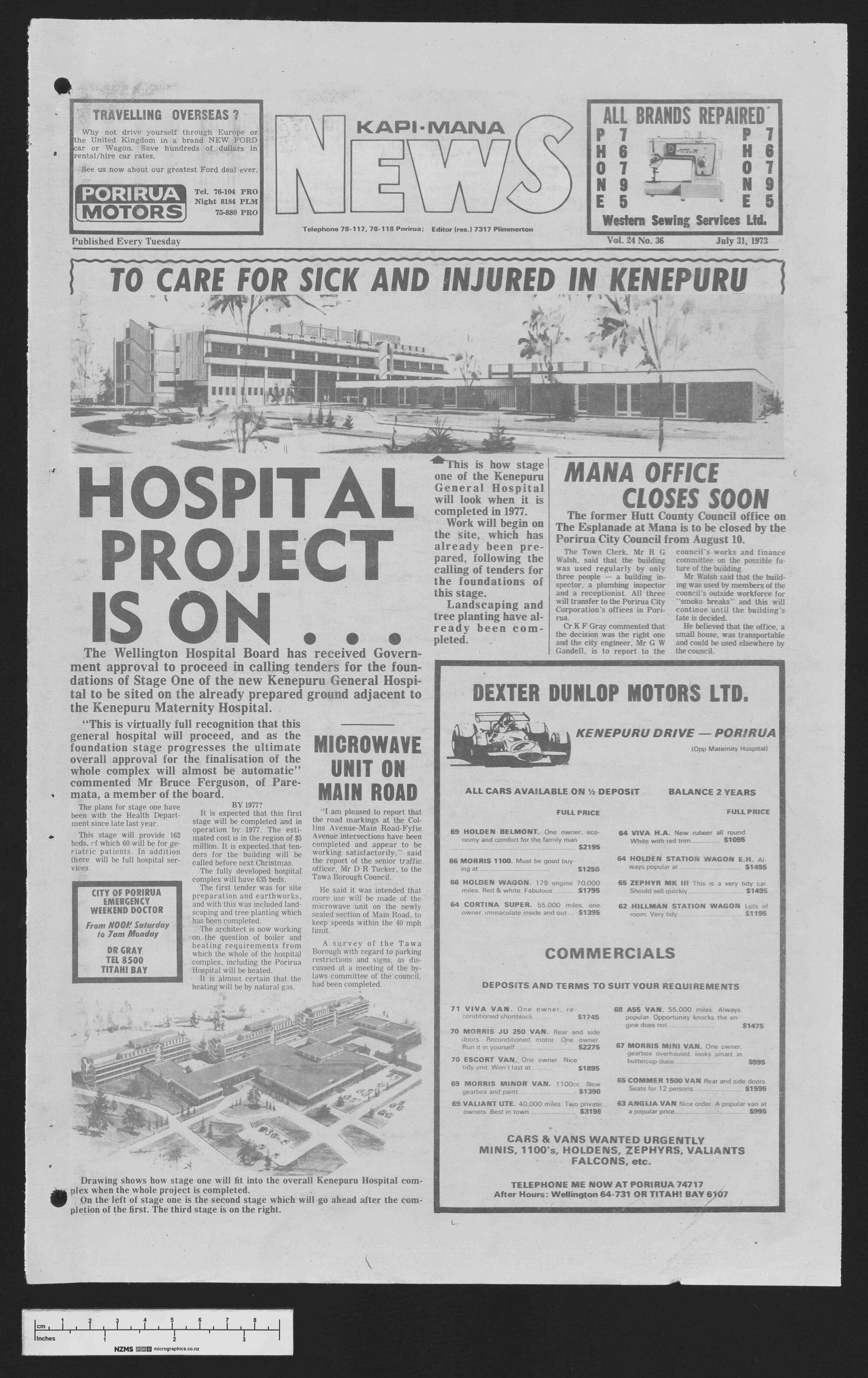 1973-07-31 Kapi-Mana News