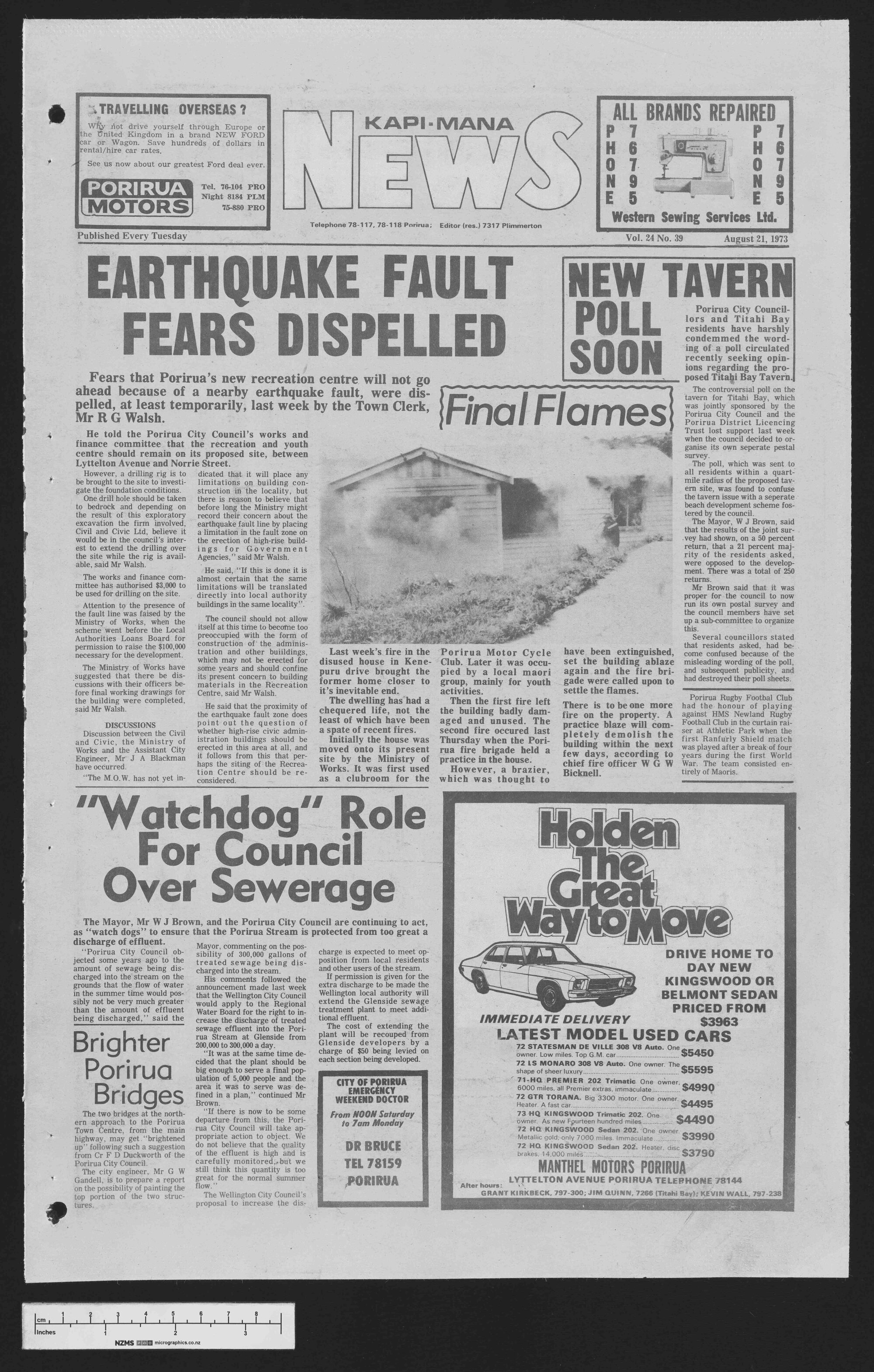 1973-08-21 Kapi-Mana News