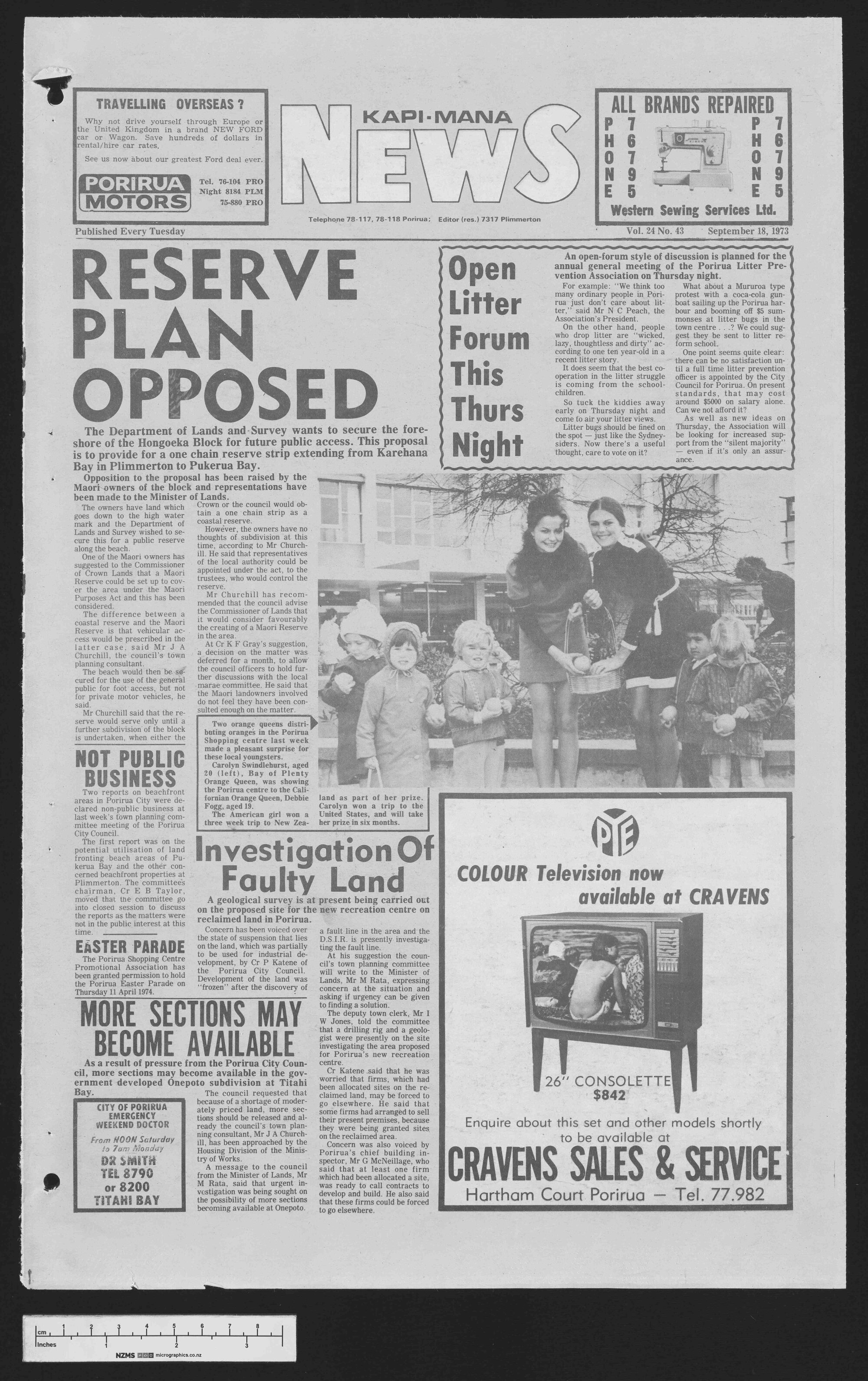 1973-09-18 Kapi-Mana News