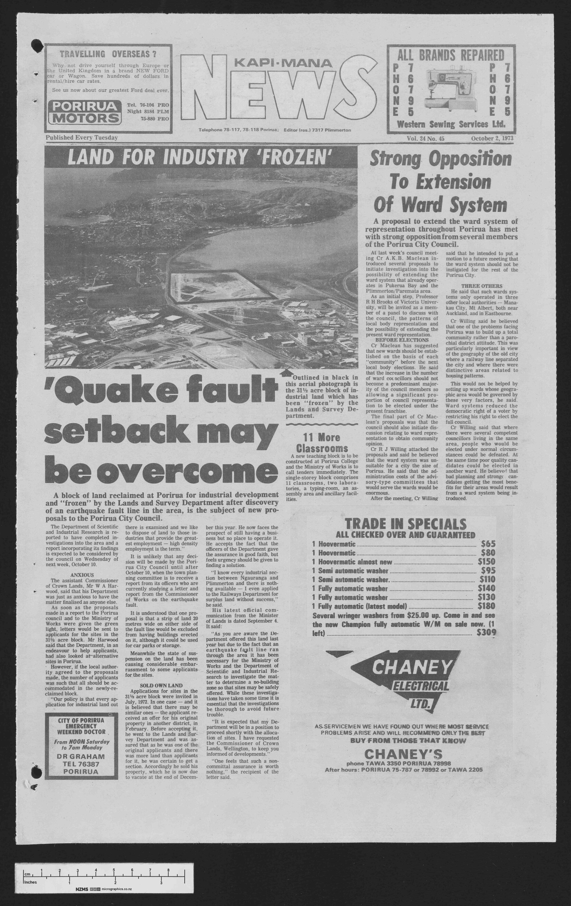 1973-10-02 Kapi-Mana News