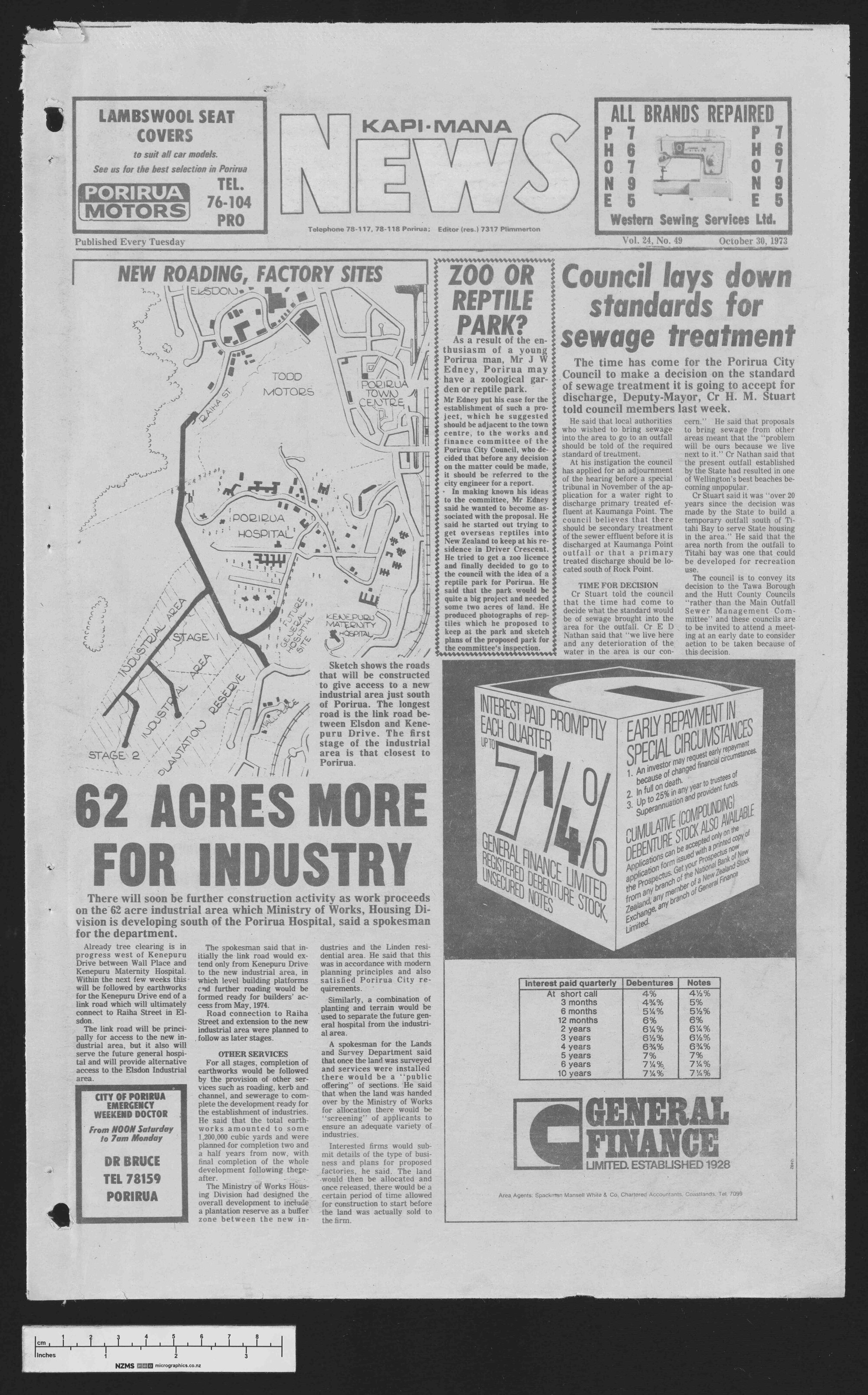 1973-10-30 Kapi-Mana News