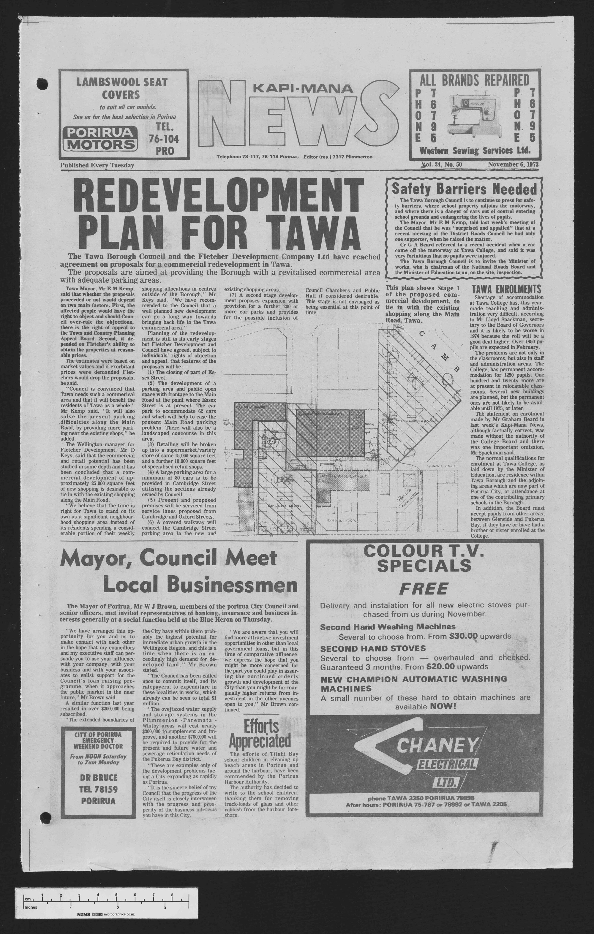 1973-11-06 Kapi-Mana News
