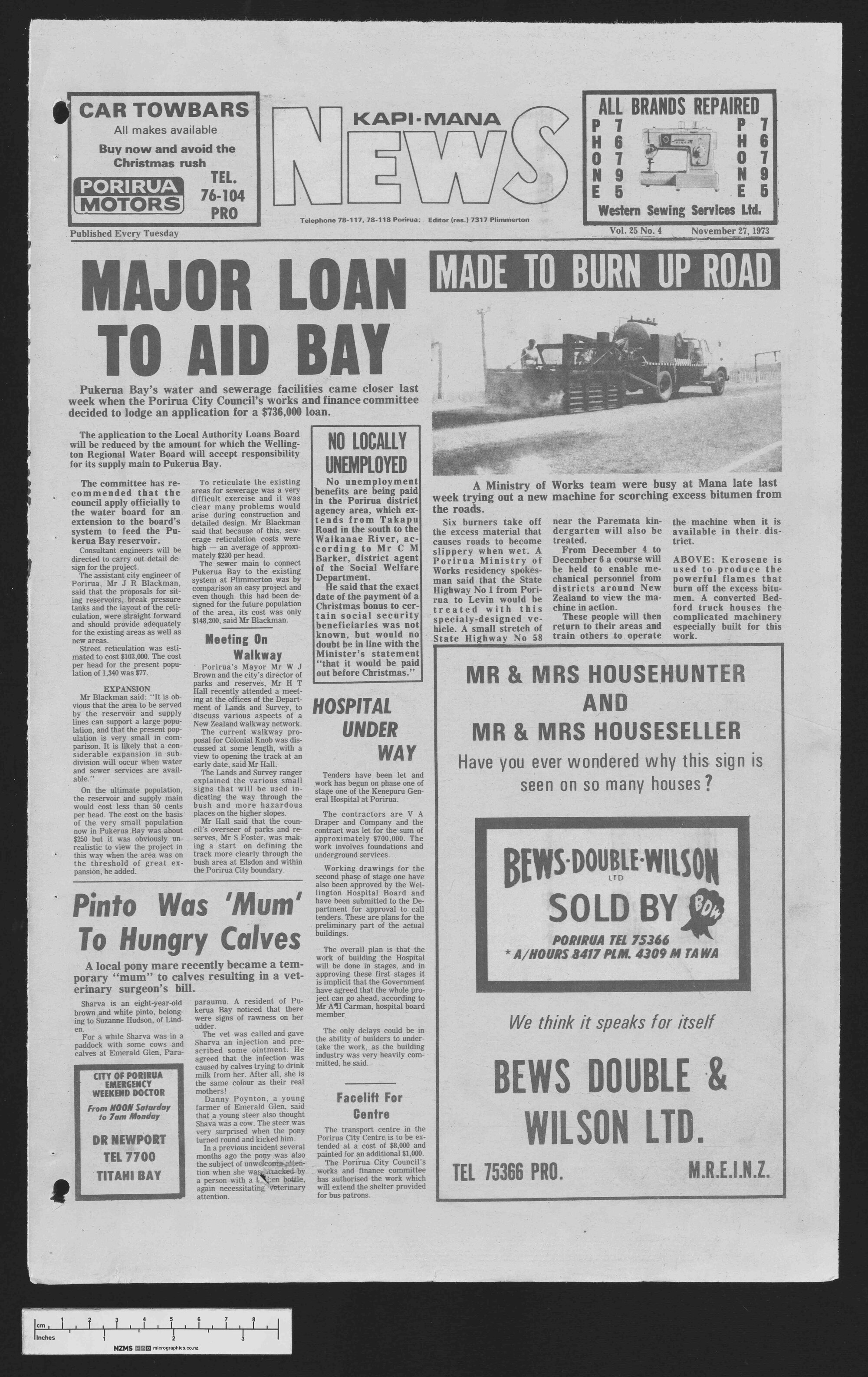 1973-11-27 Kapi-Mana News