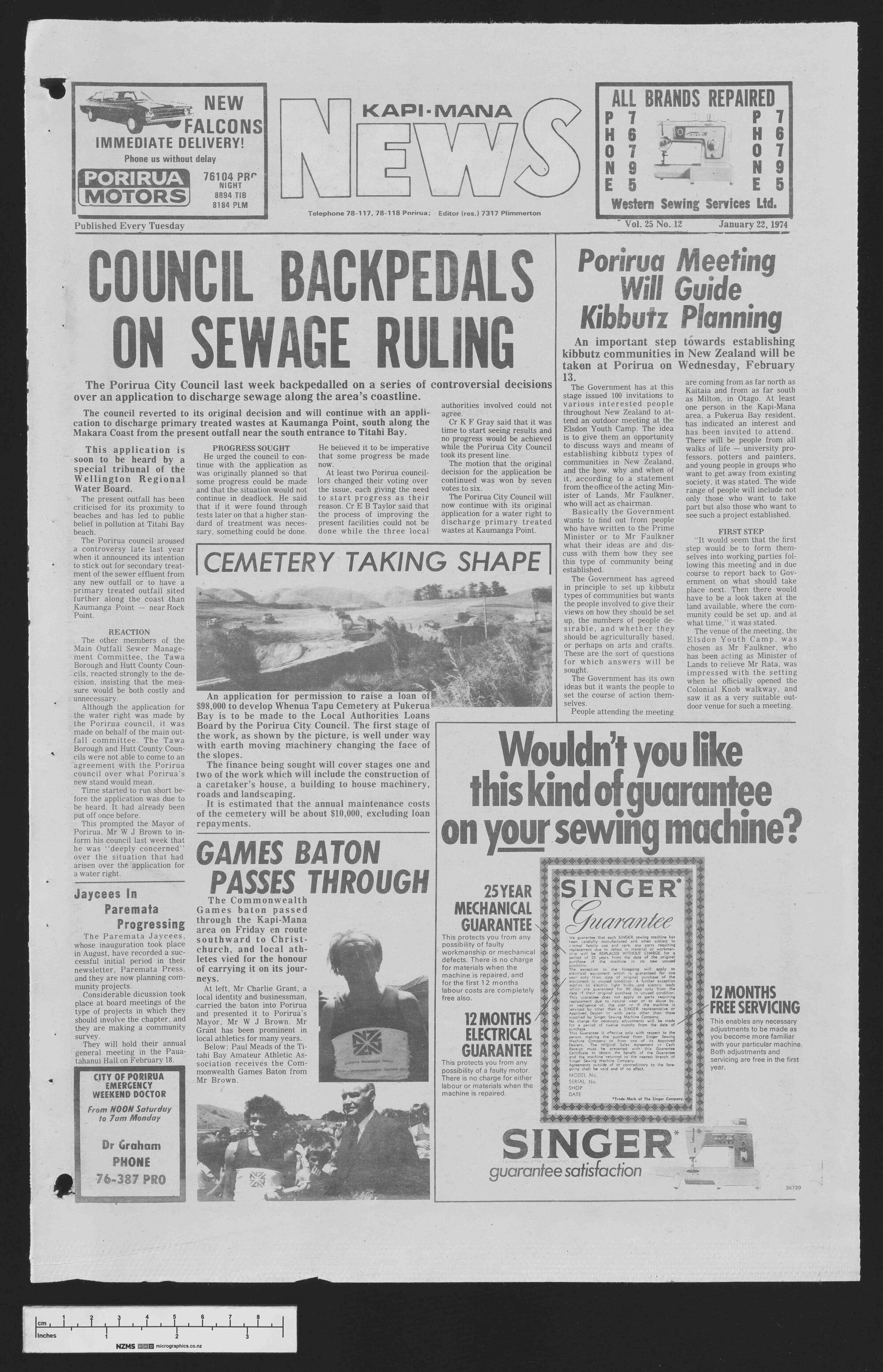 1974-01-22 Kapi-Mana News