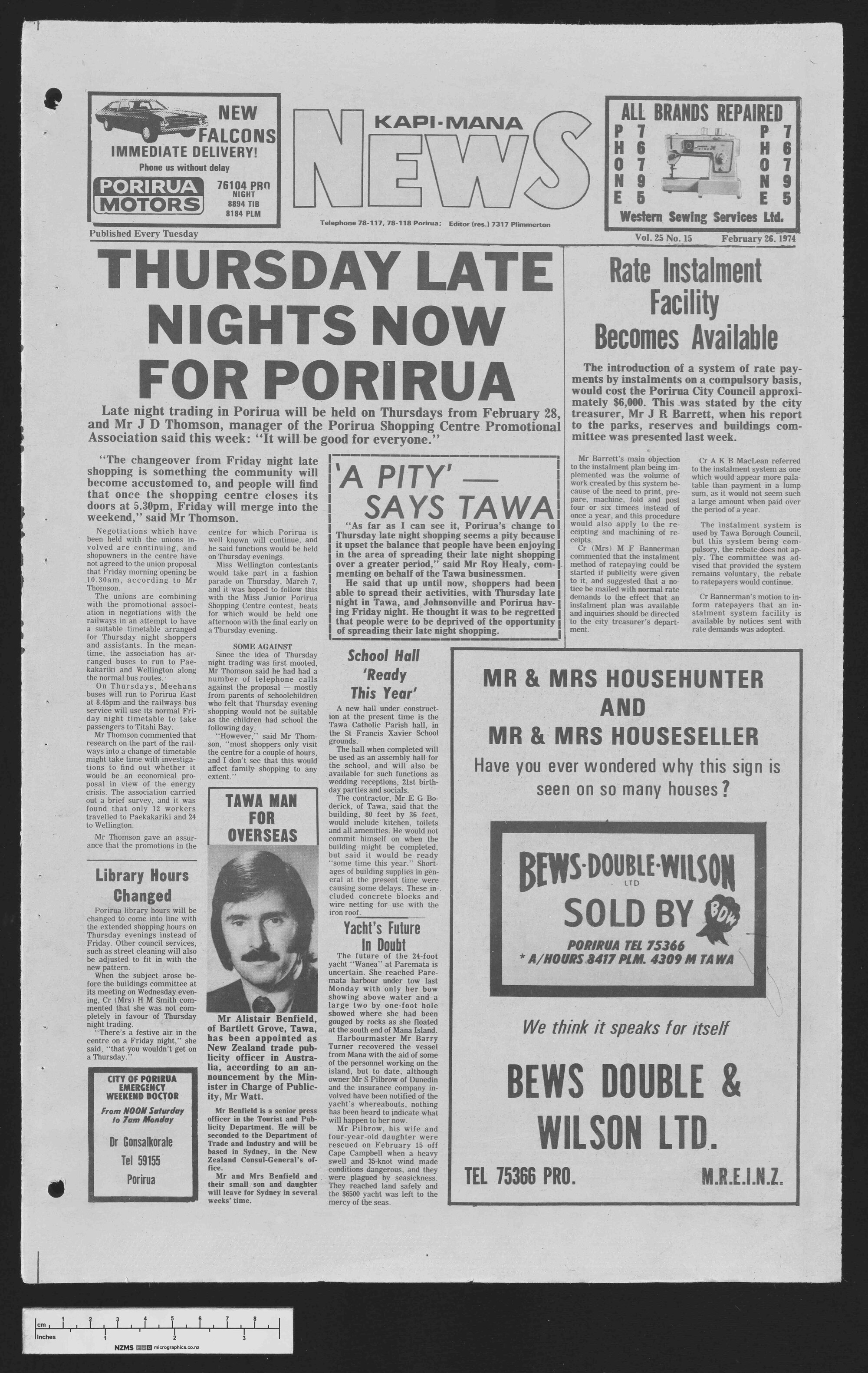 1974-02-26 Kapi-Mana News