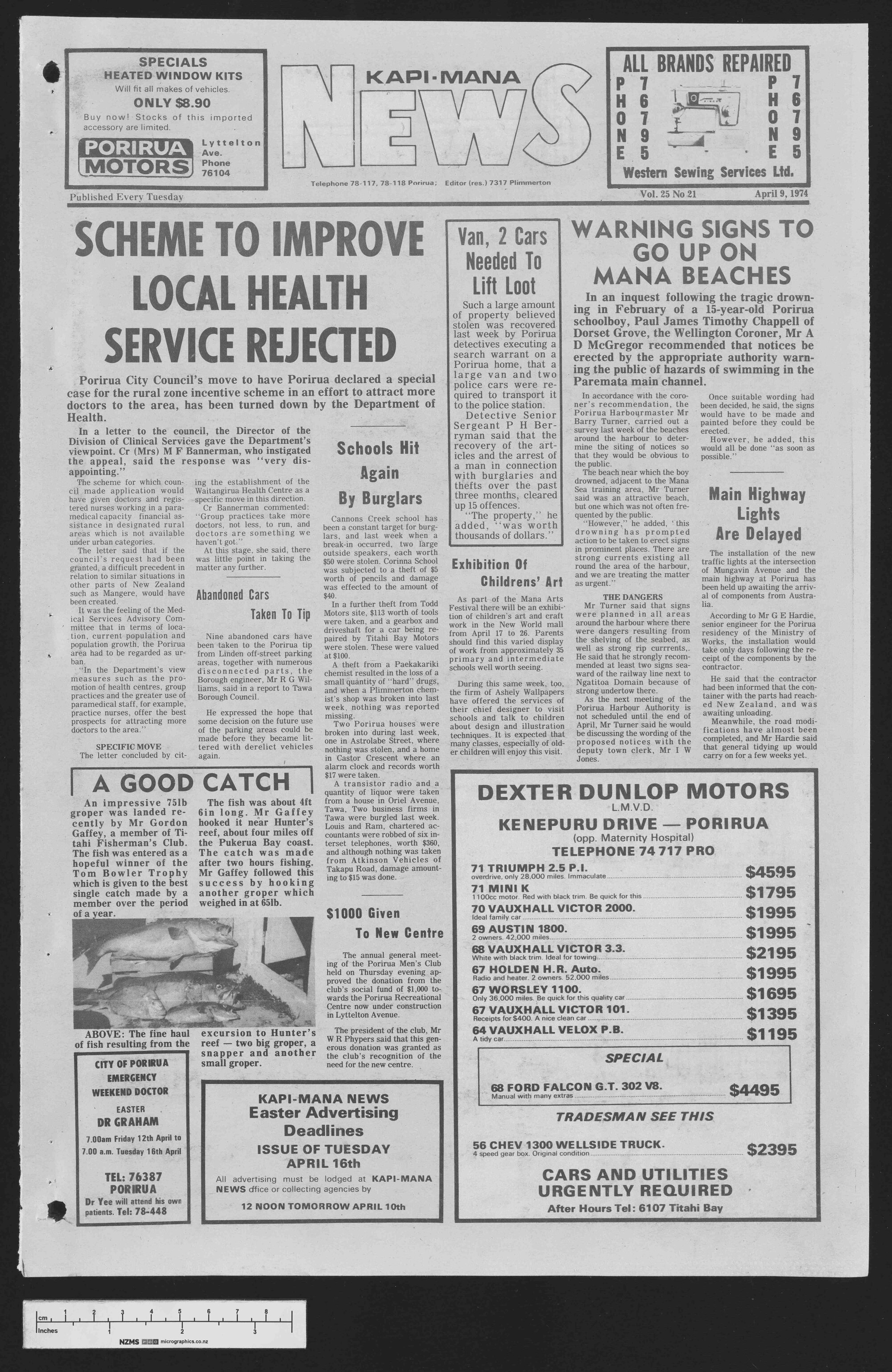 1974-04-09 Kapi-Mana News