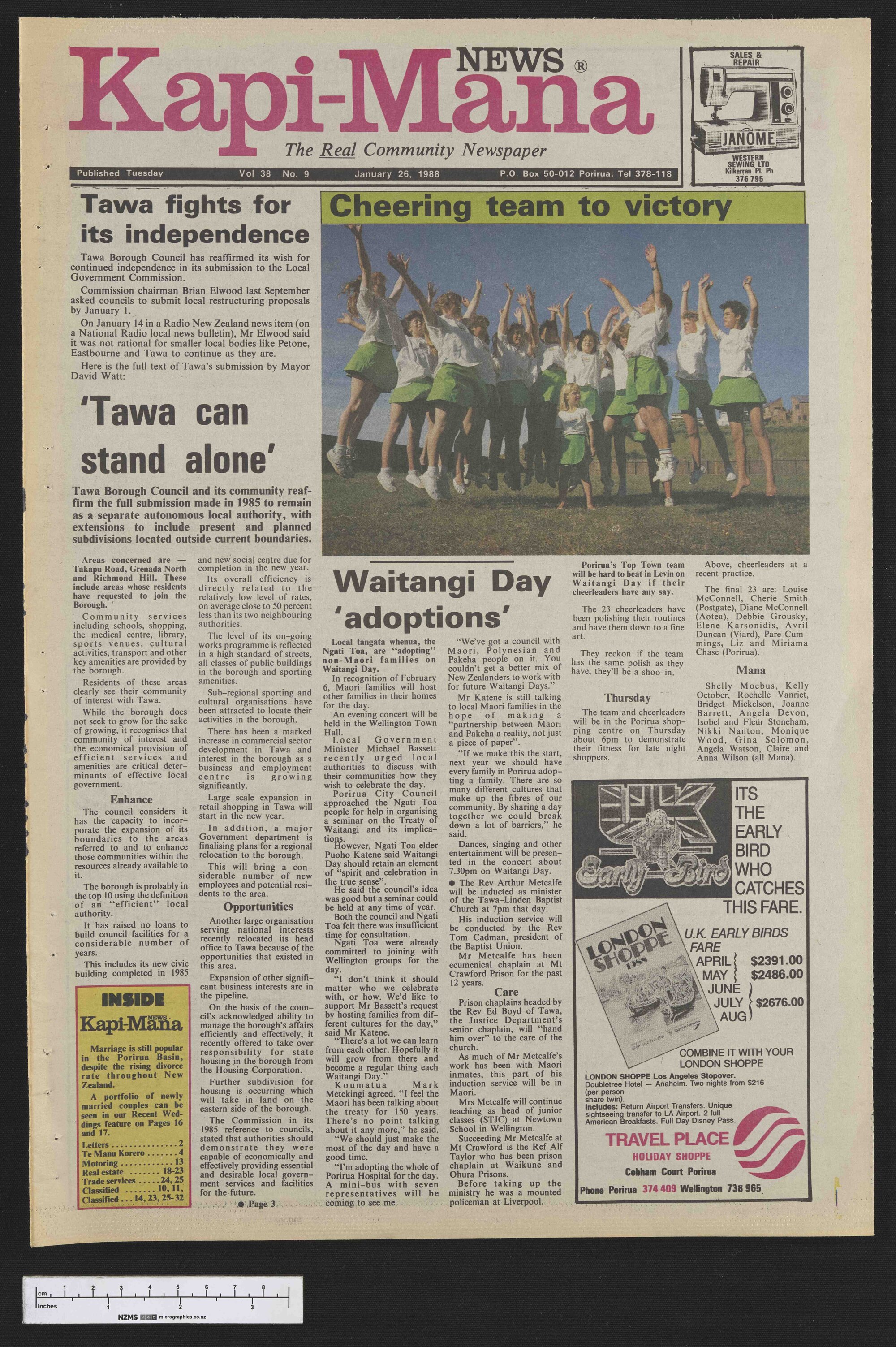 1988-01-26 Kapi-Mana News