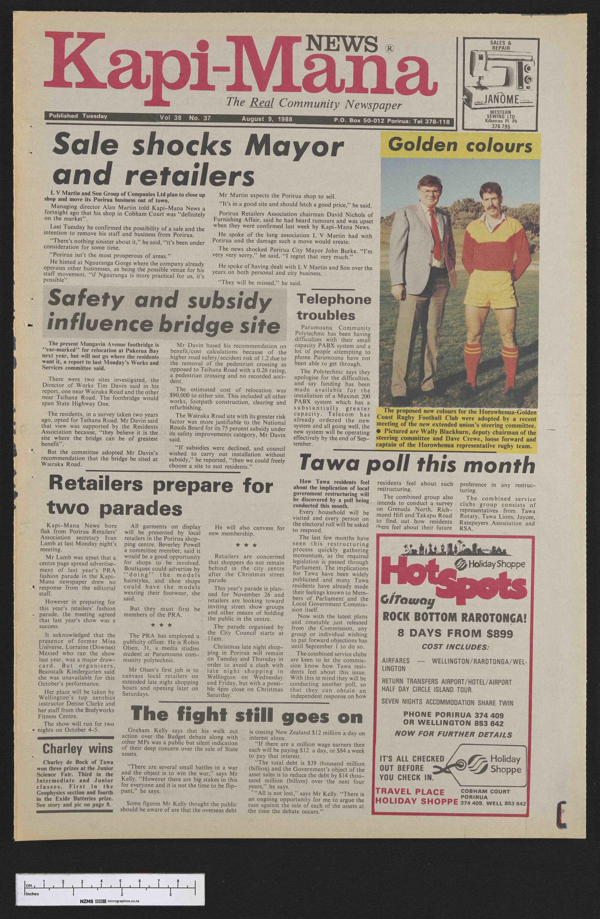 1988-08-09 Kapi-Mana News