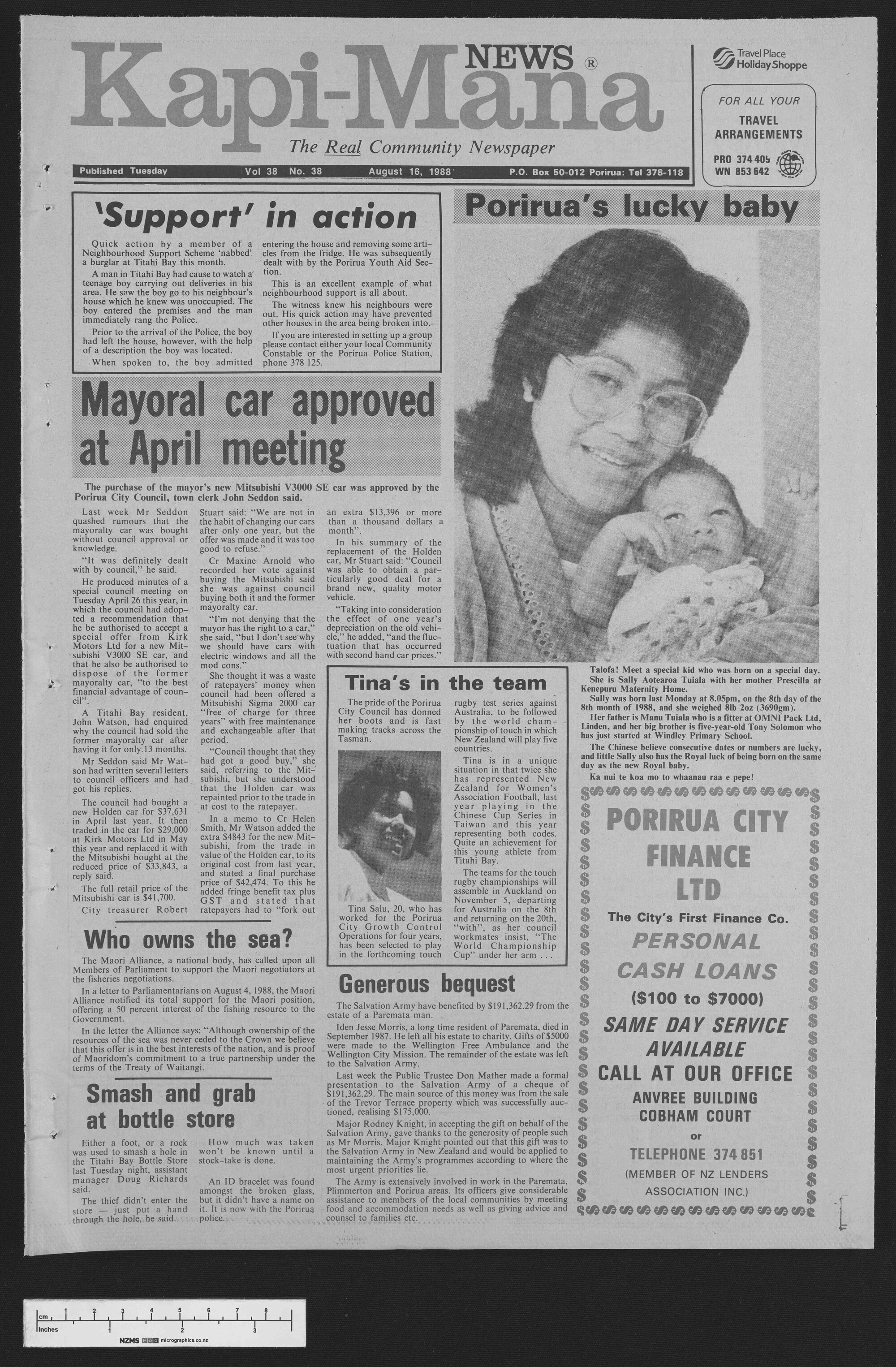 1988-08-16 Kapi-Mana News