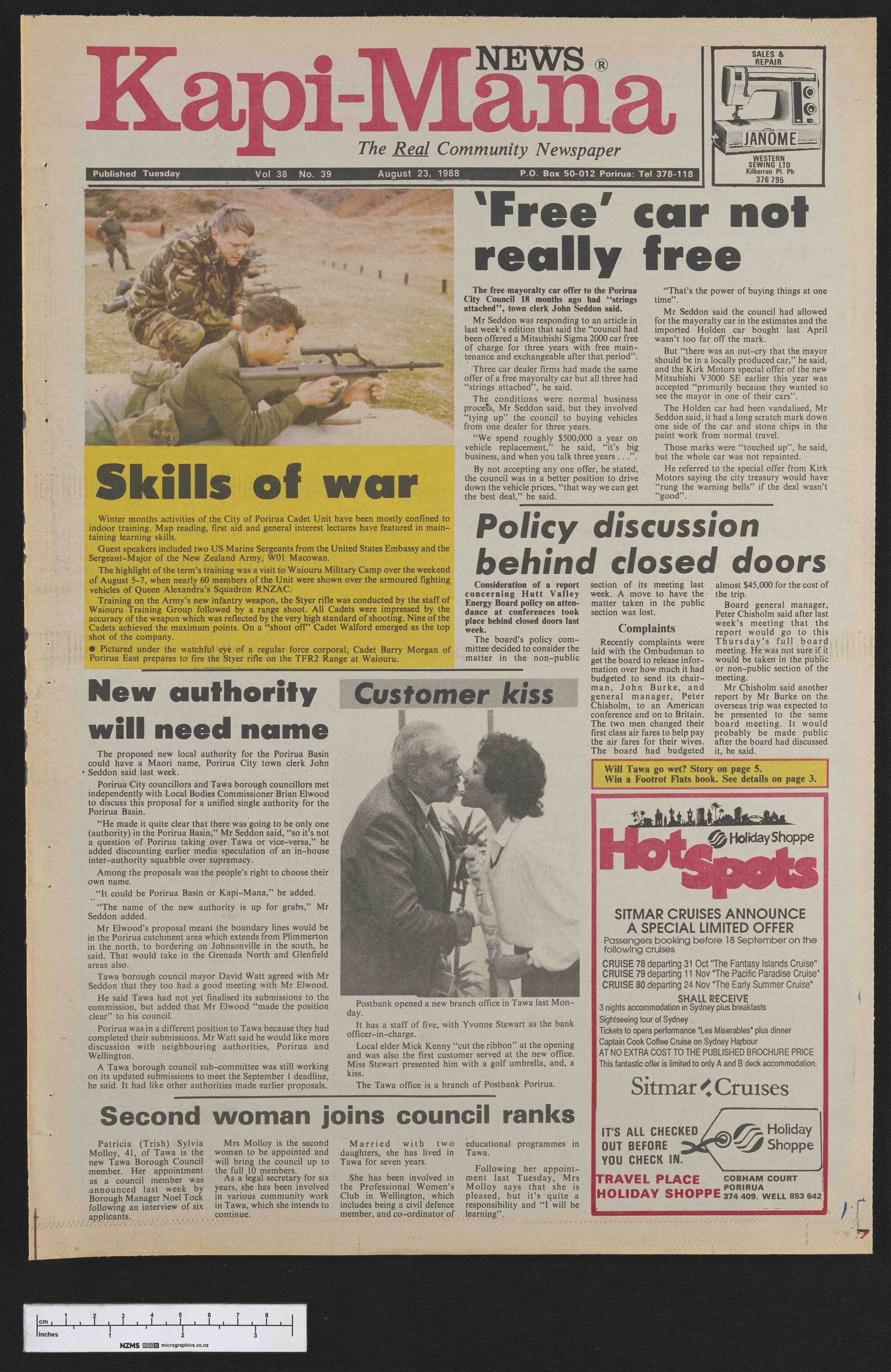 1988-08-23 Kapi-Mana News