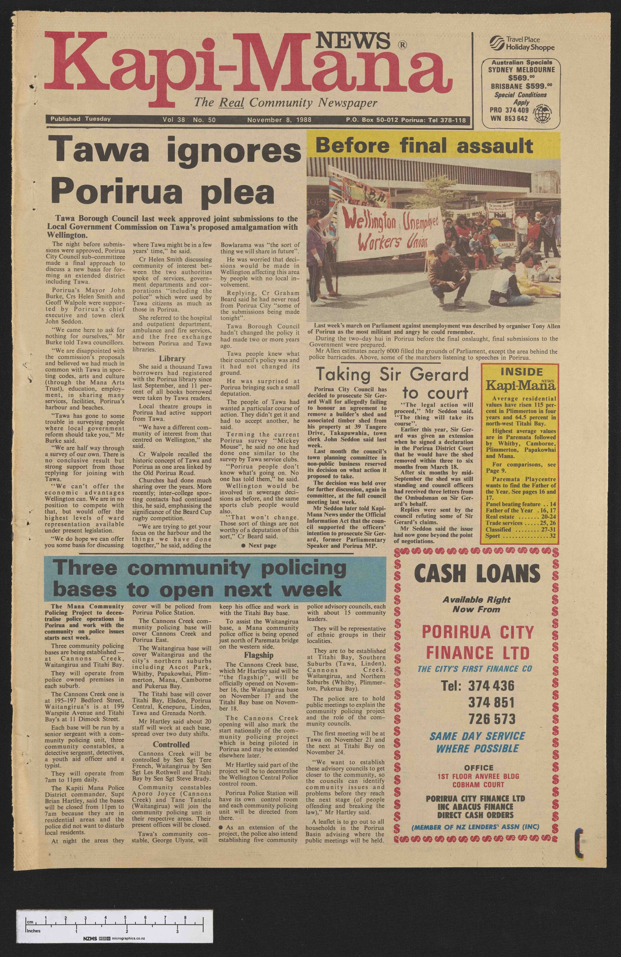 1988-11-08 Kapi-Mana News
