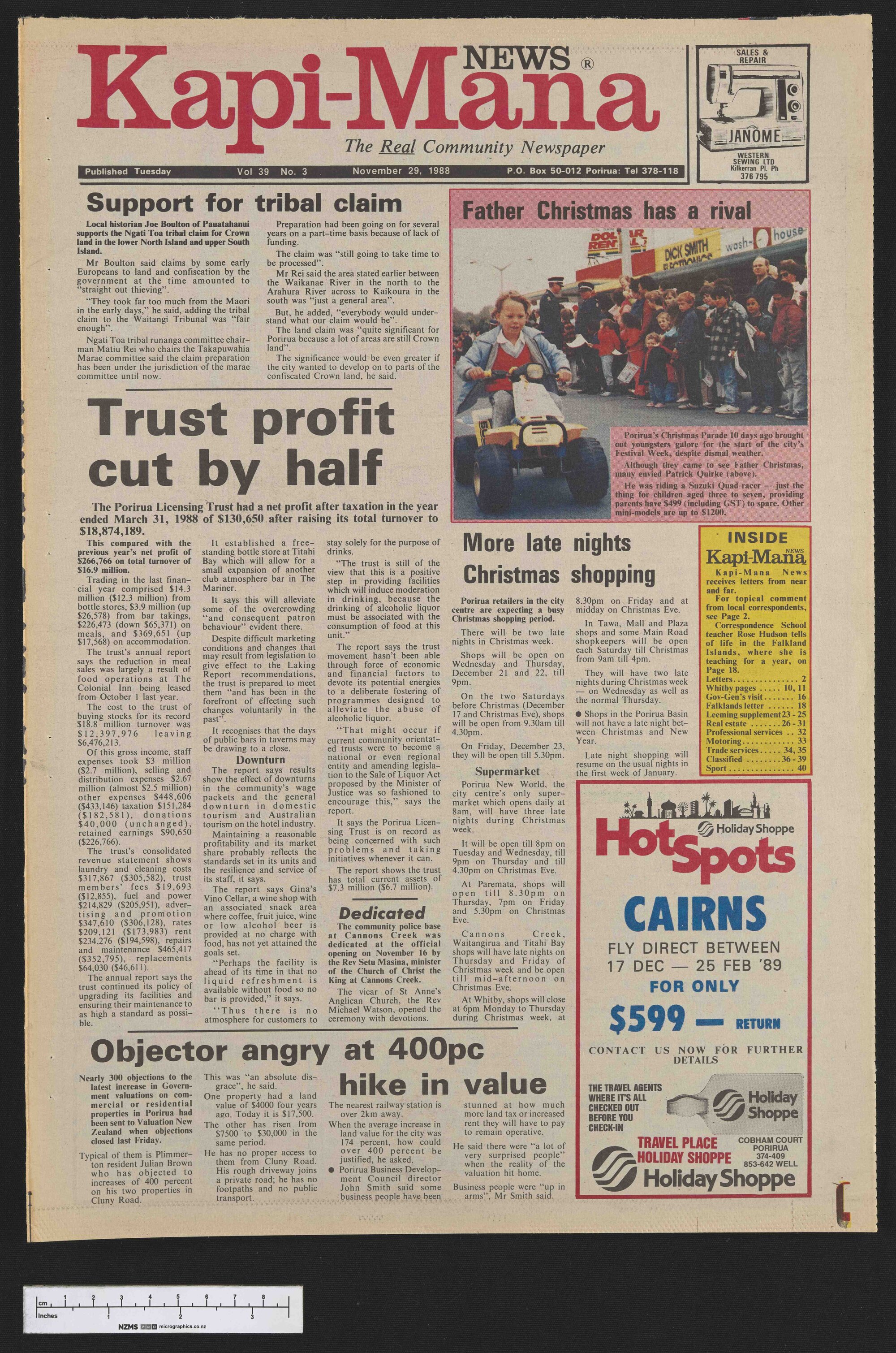 1988-11-29 Kapi-Mana News