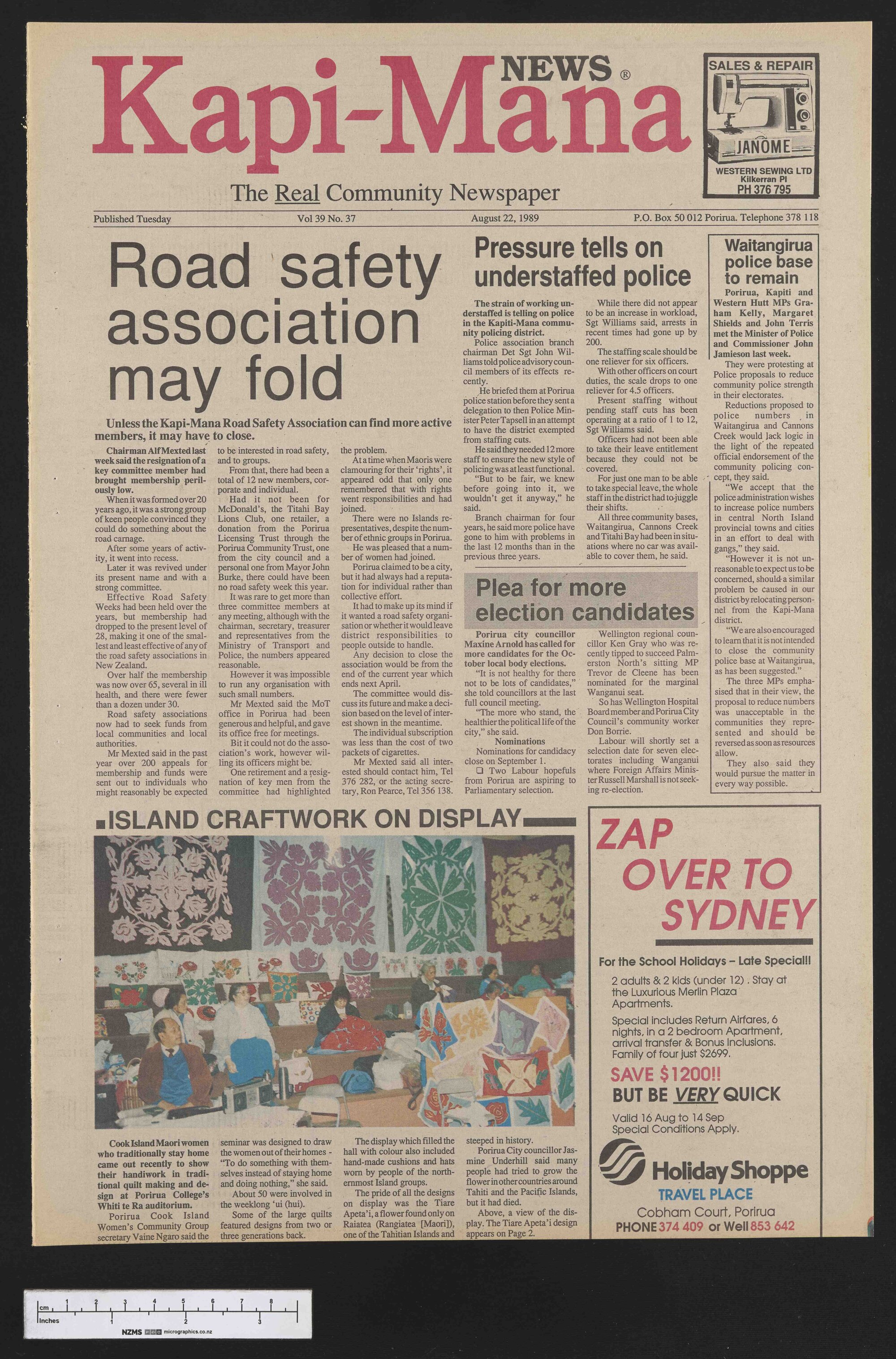 1989-08-22 Kapi-Mana News