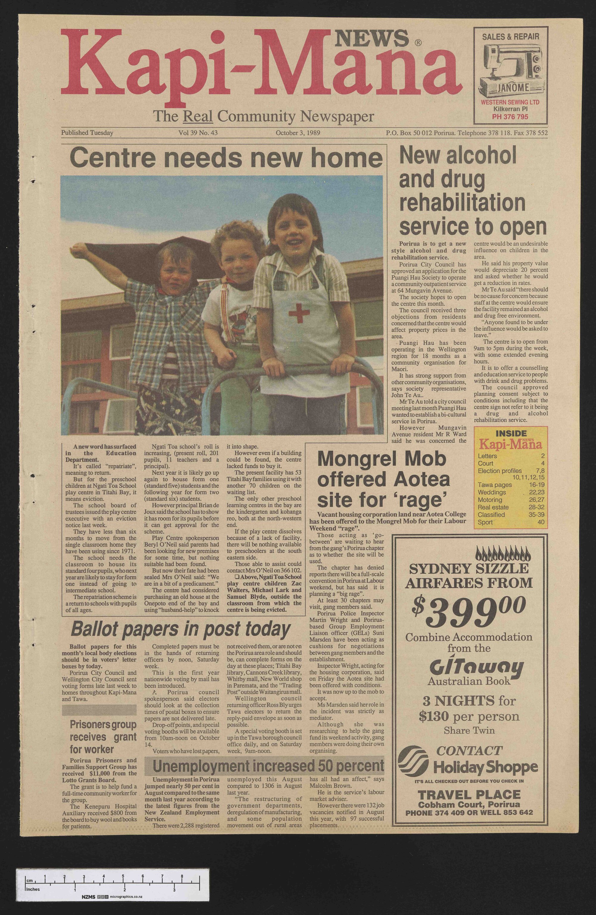 1989-10-03 Kapi-Mana News