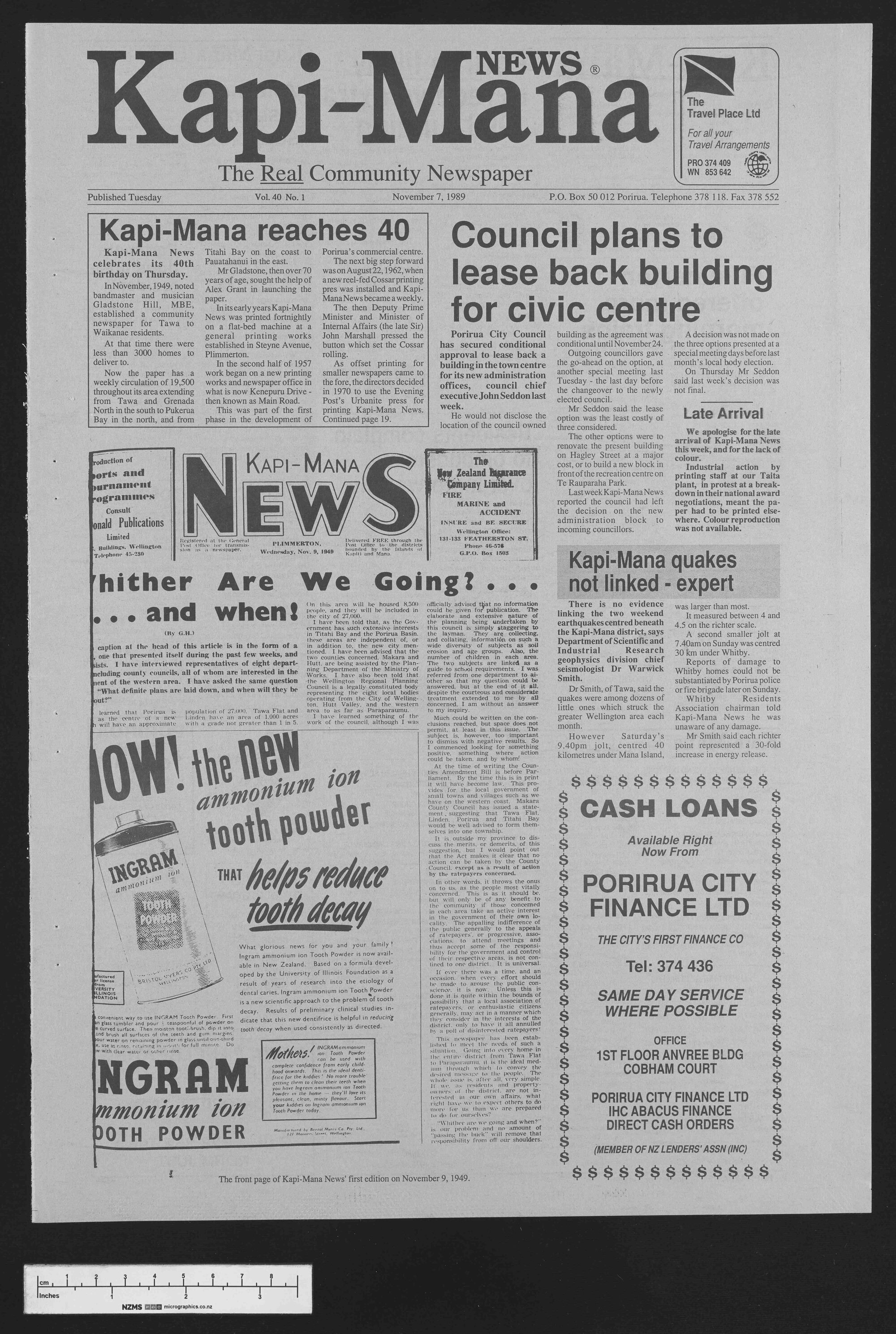 1989-11-07 Kapi-Mana News