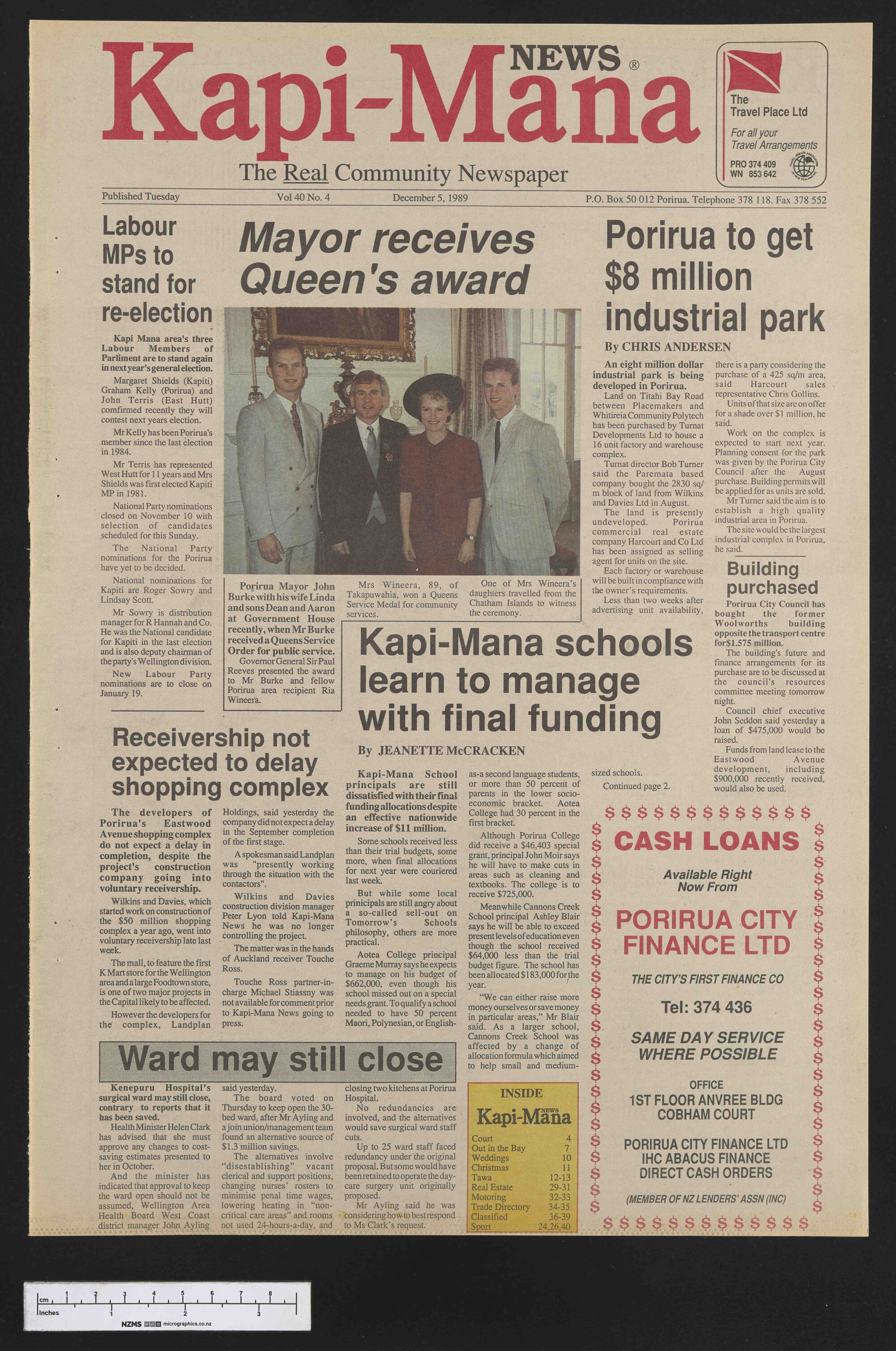 1989-12-05 Kapi-Mana News